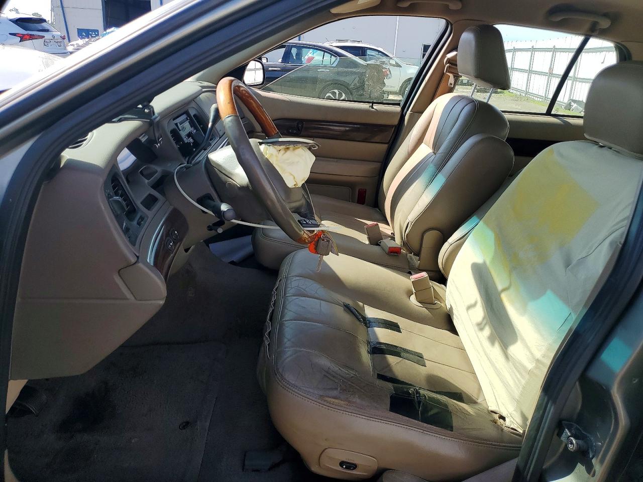 2003 Mercury Grand Marquis Ls Gray vin: 2MEFM75W63X615743