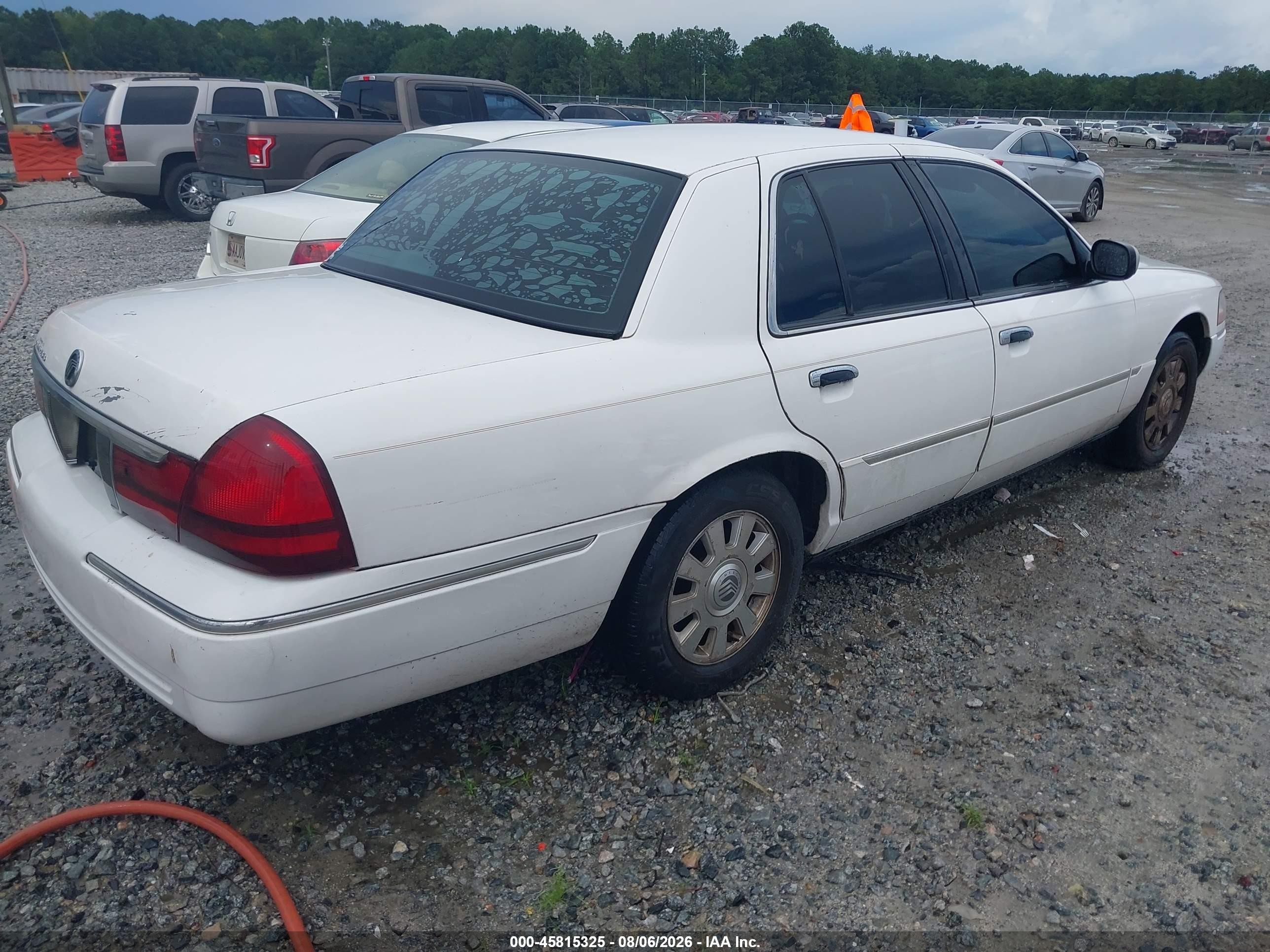 2003 Mercury Grand Marquis Ls Белый vin: 2MEFM75W63X621381