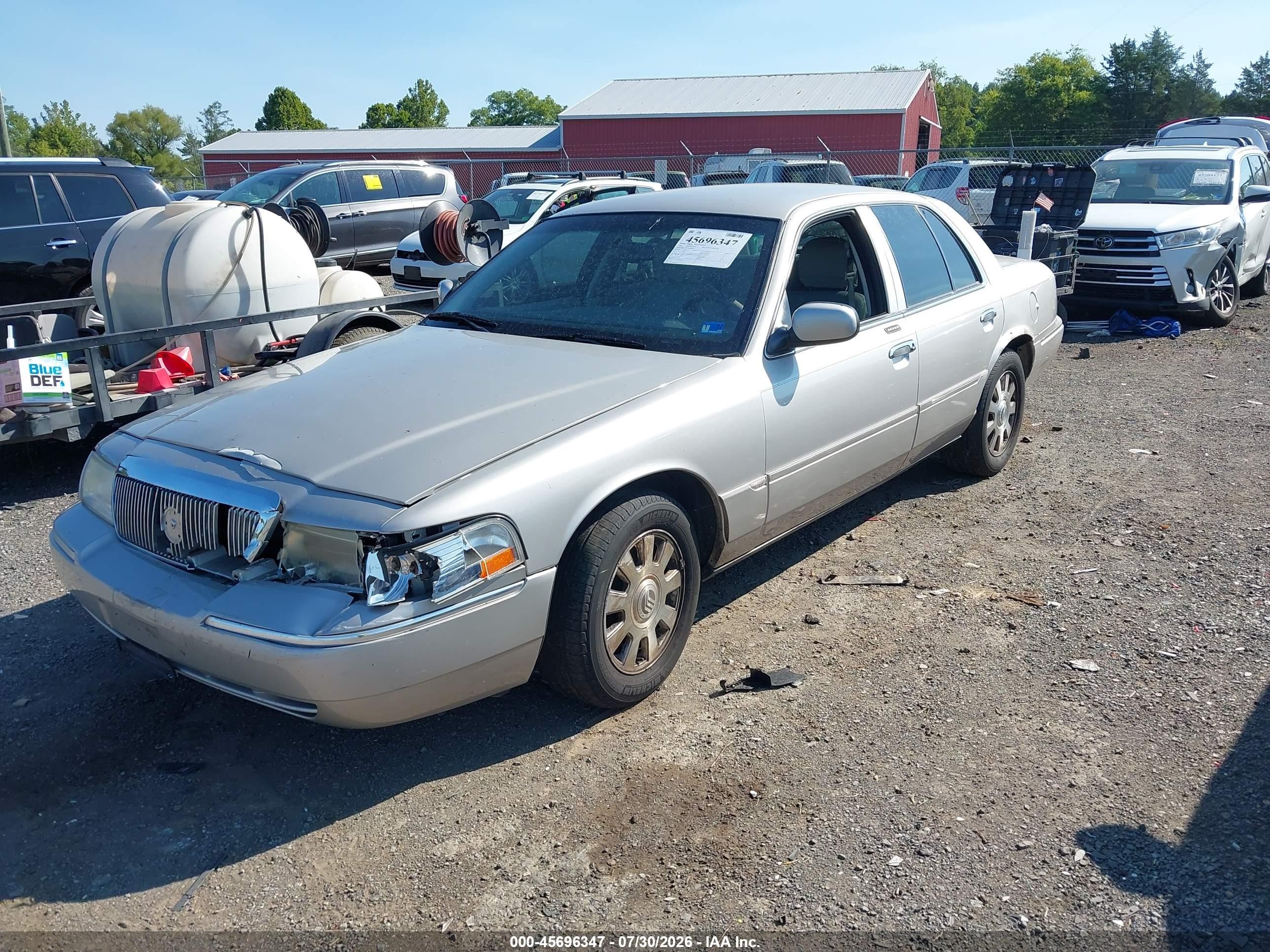 2004 Mercury Grand Marquis Ls Tan vin: 2MEFM75W64X605912