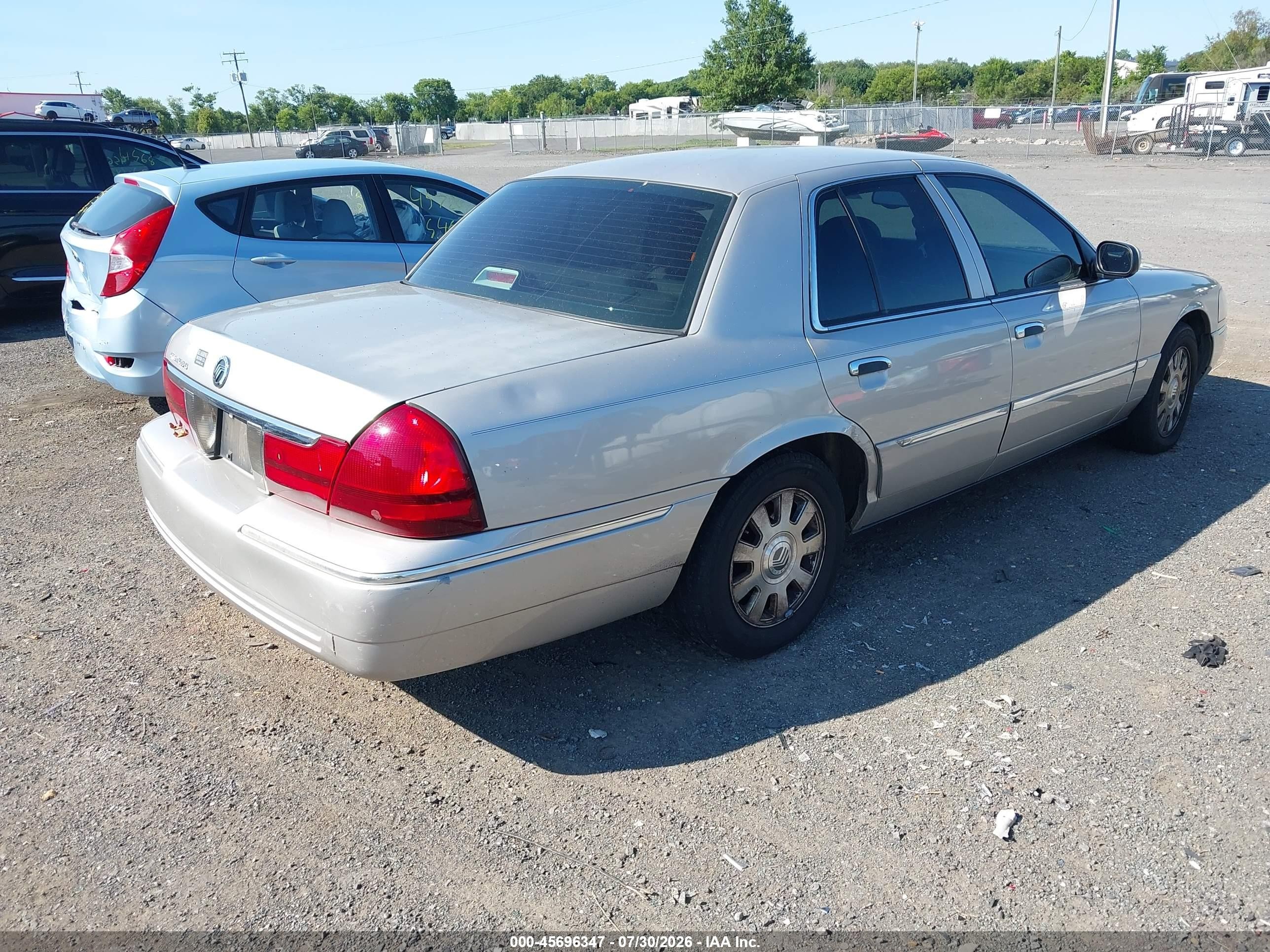 2004 Mercury Grand Marquis Ls Tan vin: 2MEFM75W64X605912