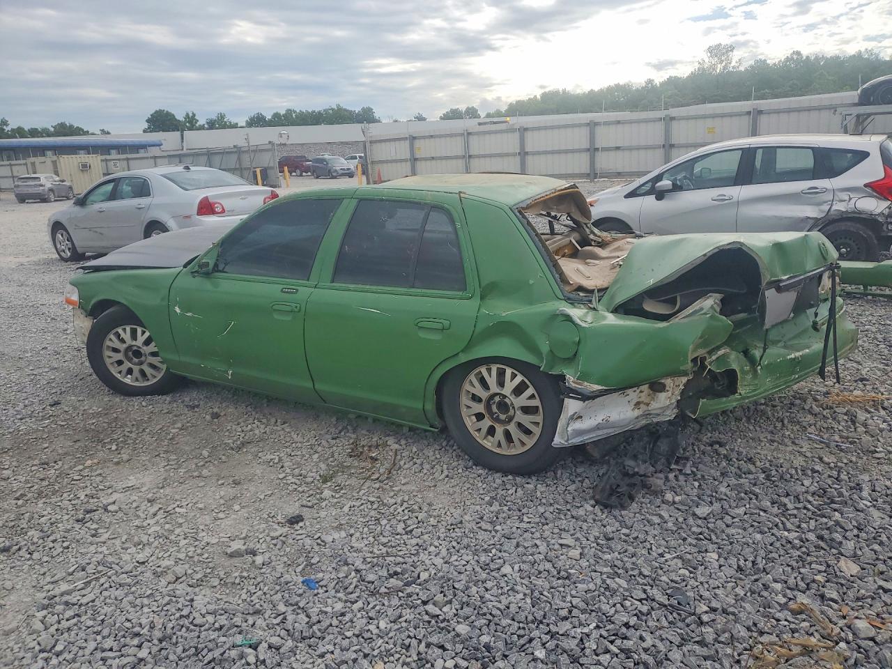 2004 Mercury Grand Marquis Ls Green vin: 2MEFM75W64X637159