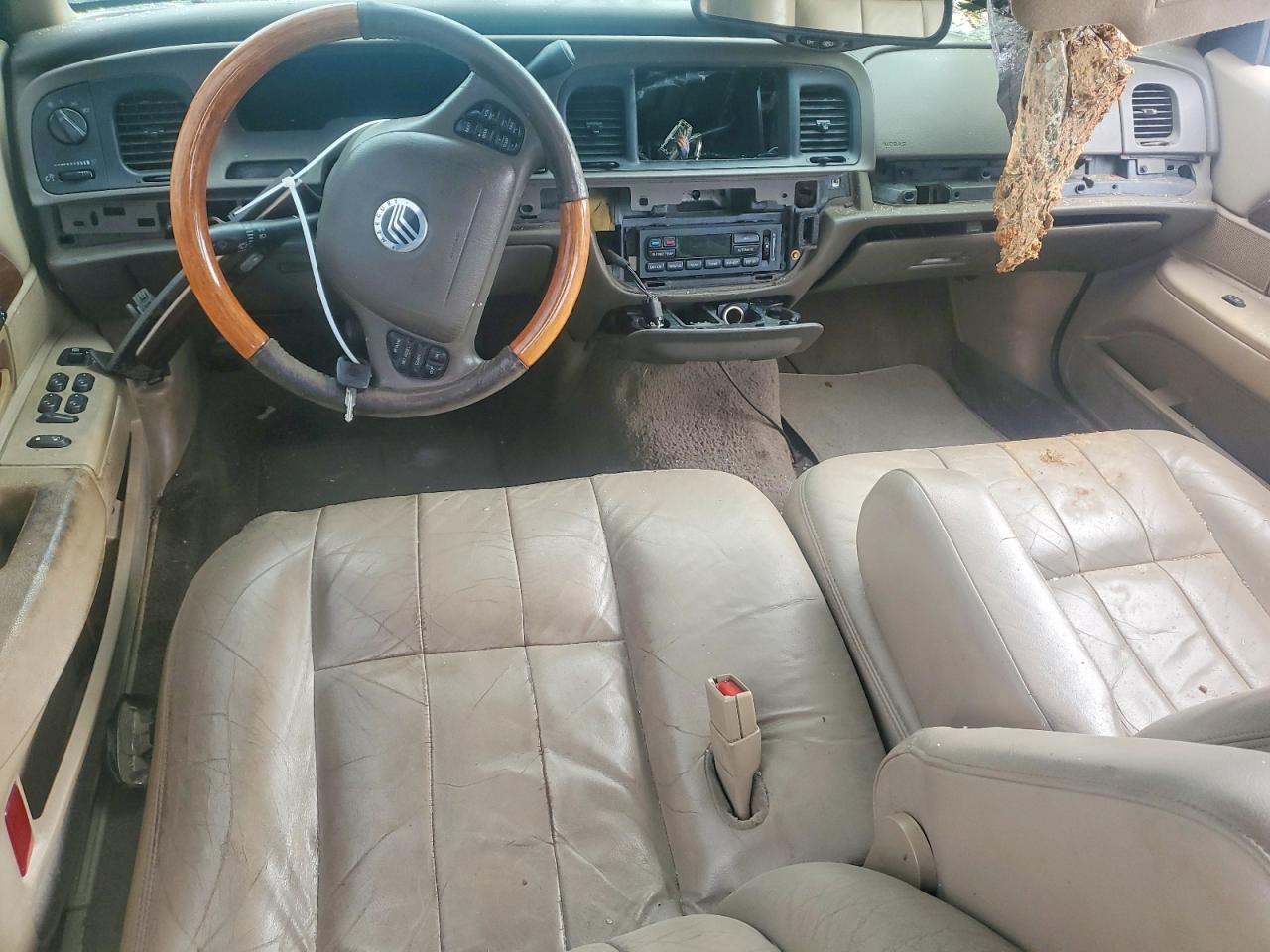 2004 Mercury Grand Marquis Ls Green vin: 2MEFM75W64X637159
