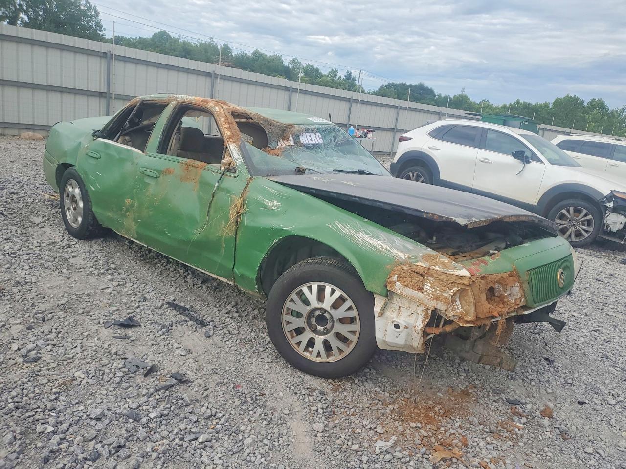 2004 Mercury Grand Marquis Ls Green vin: 2MEFM75W64X637159