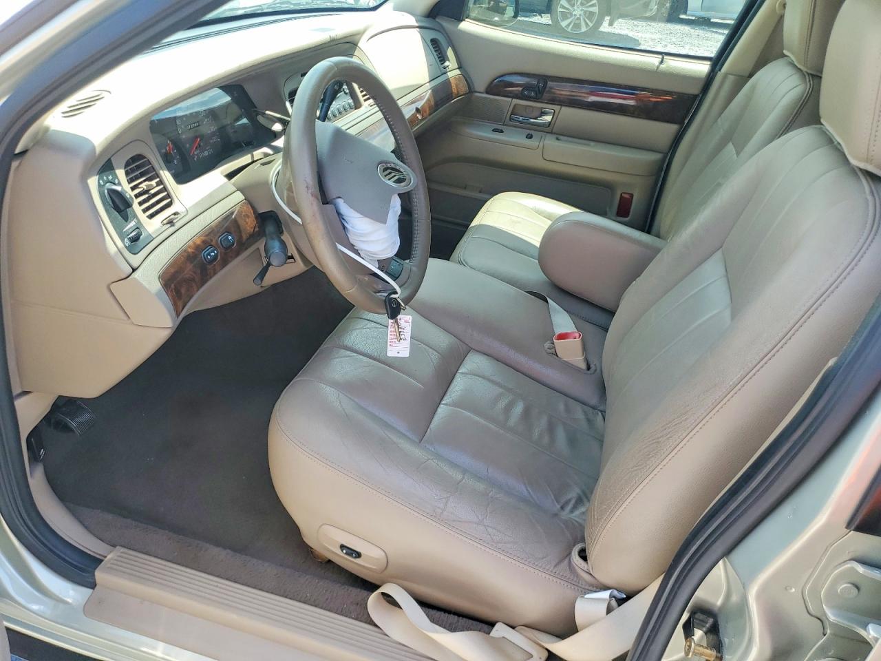 2005 Mercury Grand Marquis Ls Tan vin: 2MEFM75W65X602171