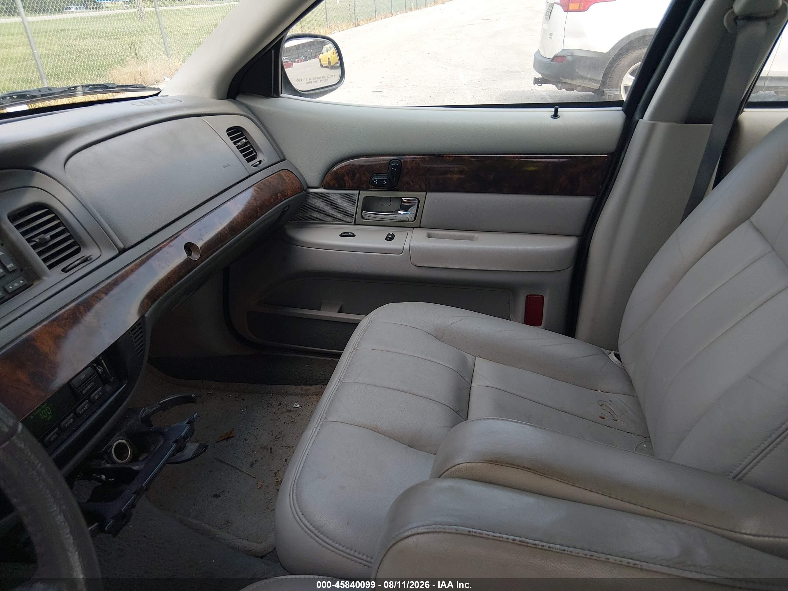 2005 Mercury Grand Marquis Ls/lse Light Blue vin: 2MEFM75W65X655288