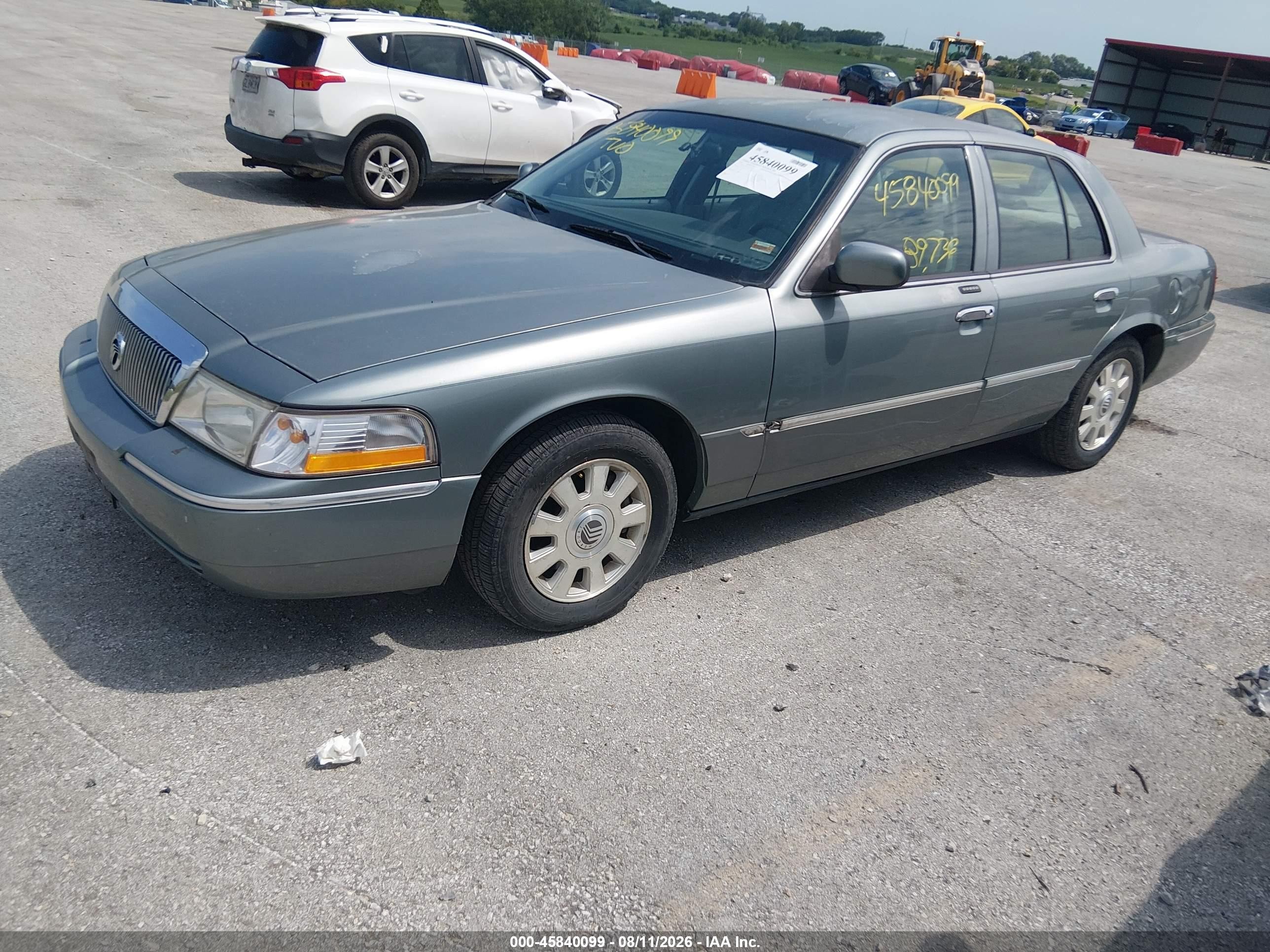 2005 Mercury Grand Marquis Ls/lse Light Blue vin: 2MEFM75W65X655288