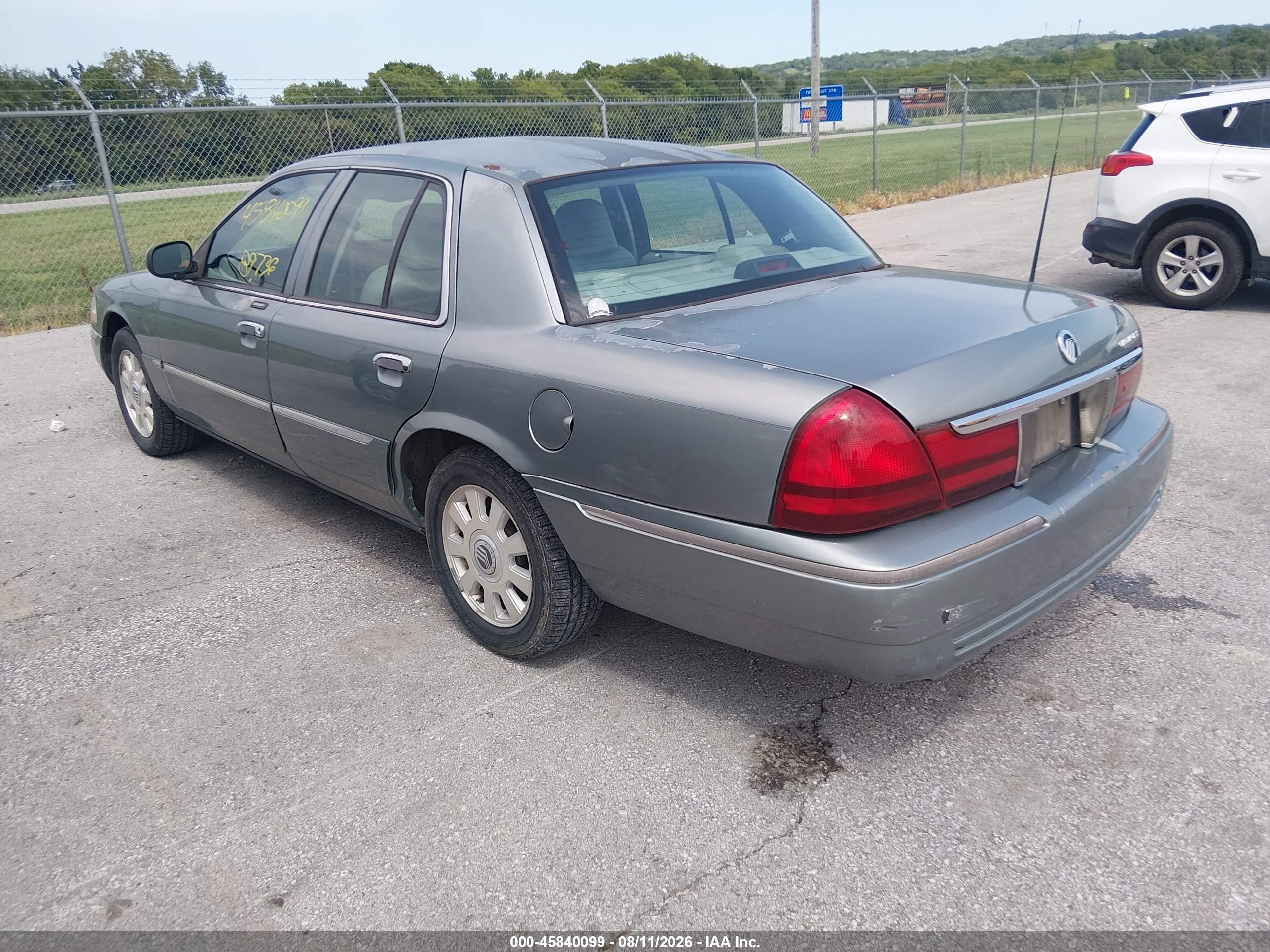 2005 Mercury Grand Marquis Ls/lse Light Blue vin: 2MEFM75W65X655288