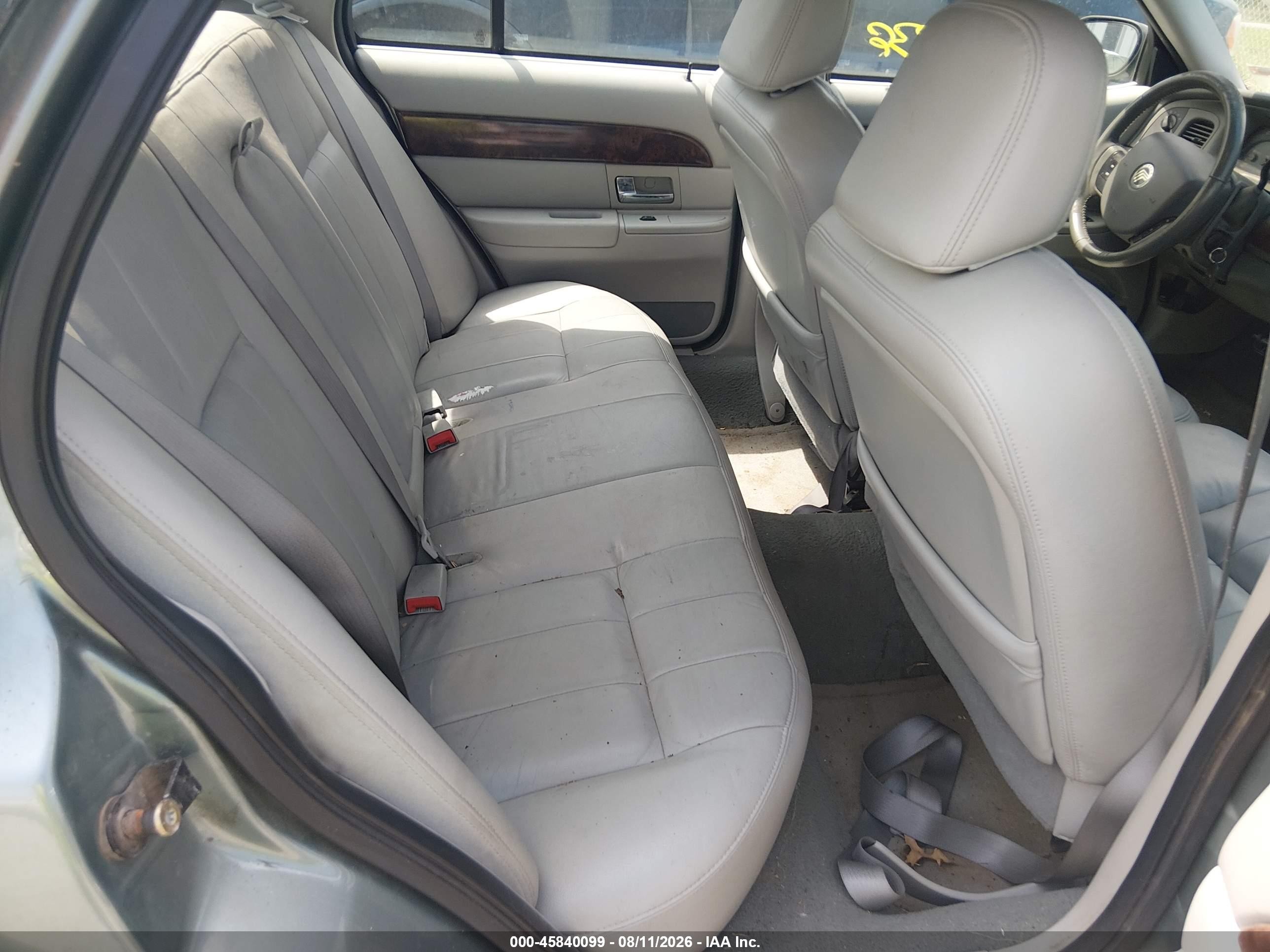 2005 Mercury Grand Marquis Ls/lse Light Blue vin: 2MEFM75W65X655288
