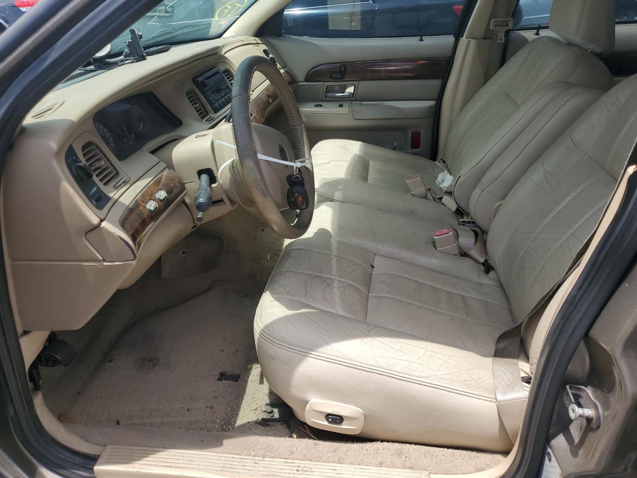 2006 Mercury Grand Marquis Ls Gold vin: 2MEFM75W66X645989
