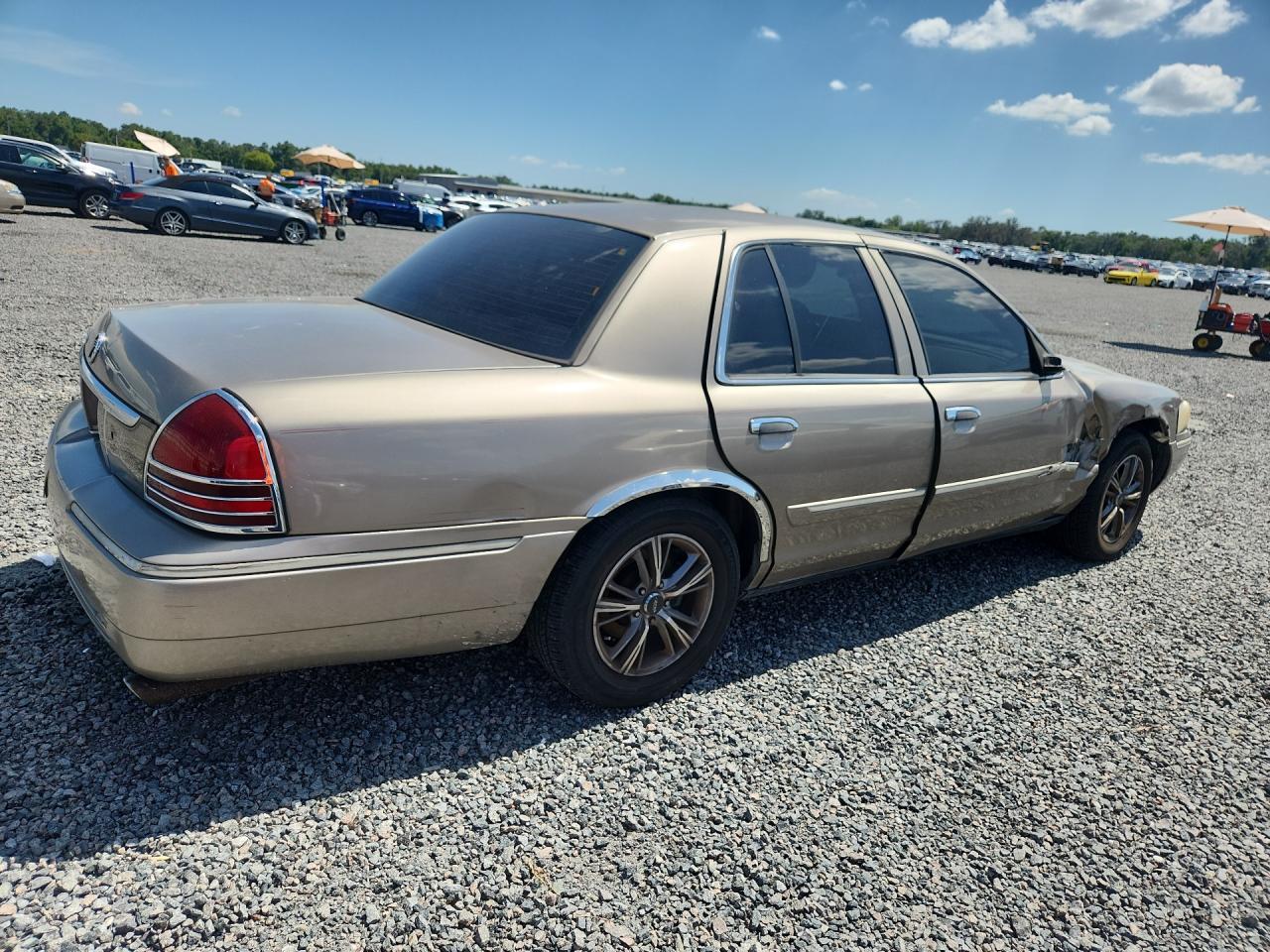 2006 Mercury Grand Marquis Ls Gold vin: 2MEFM75W66X645989