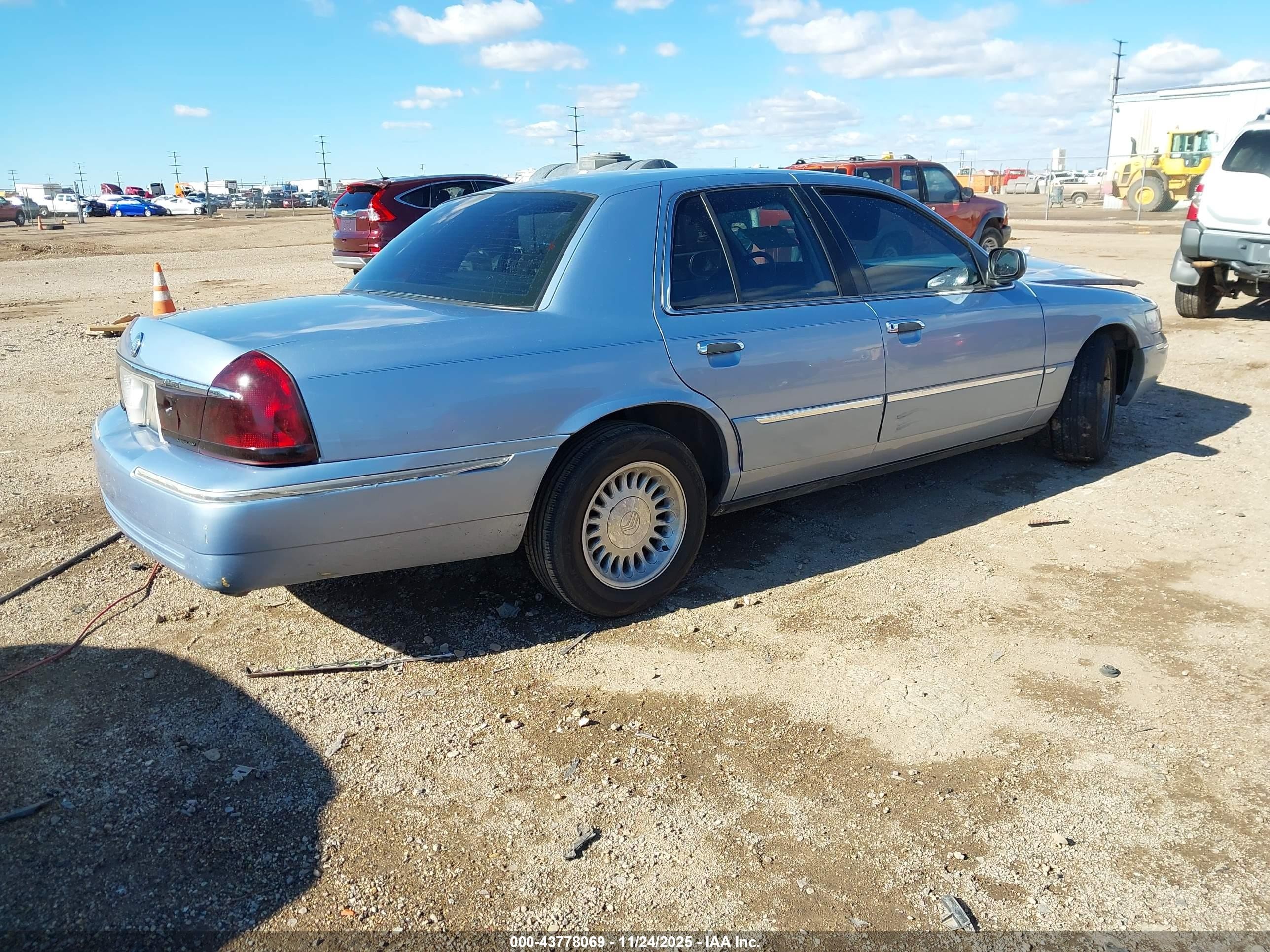 1998 Mercury Grand Marquis   Синий vin: 2MEFM75W6WX698448