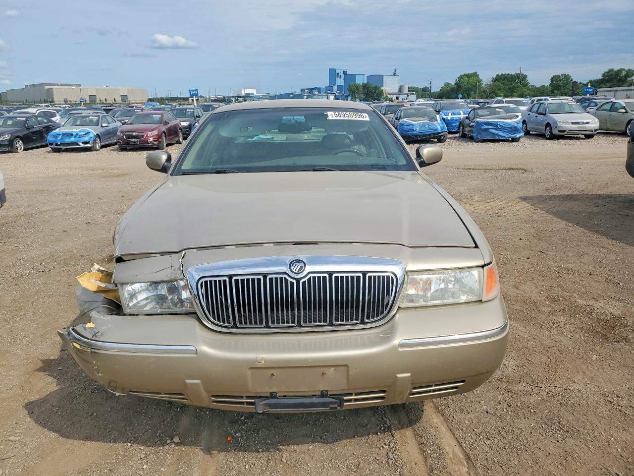 1999 Mercury Grand Marquis Ls Gold vin: 2MEFM75W6XX626988