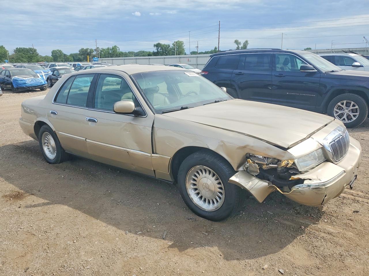1999 Mercury Grand Marquis Ls Gold vin: 2MEFM75W6XX626988
