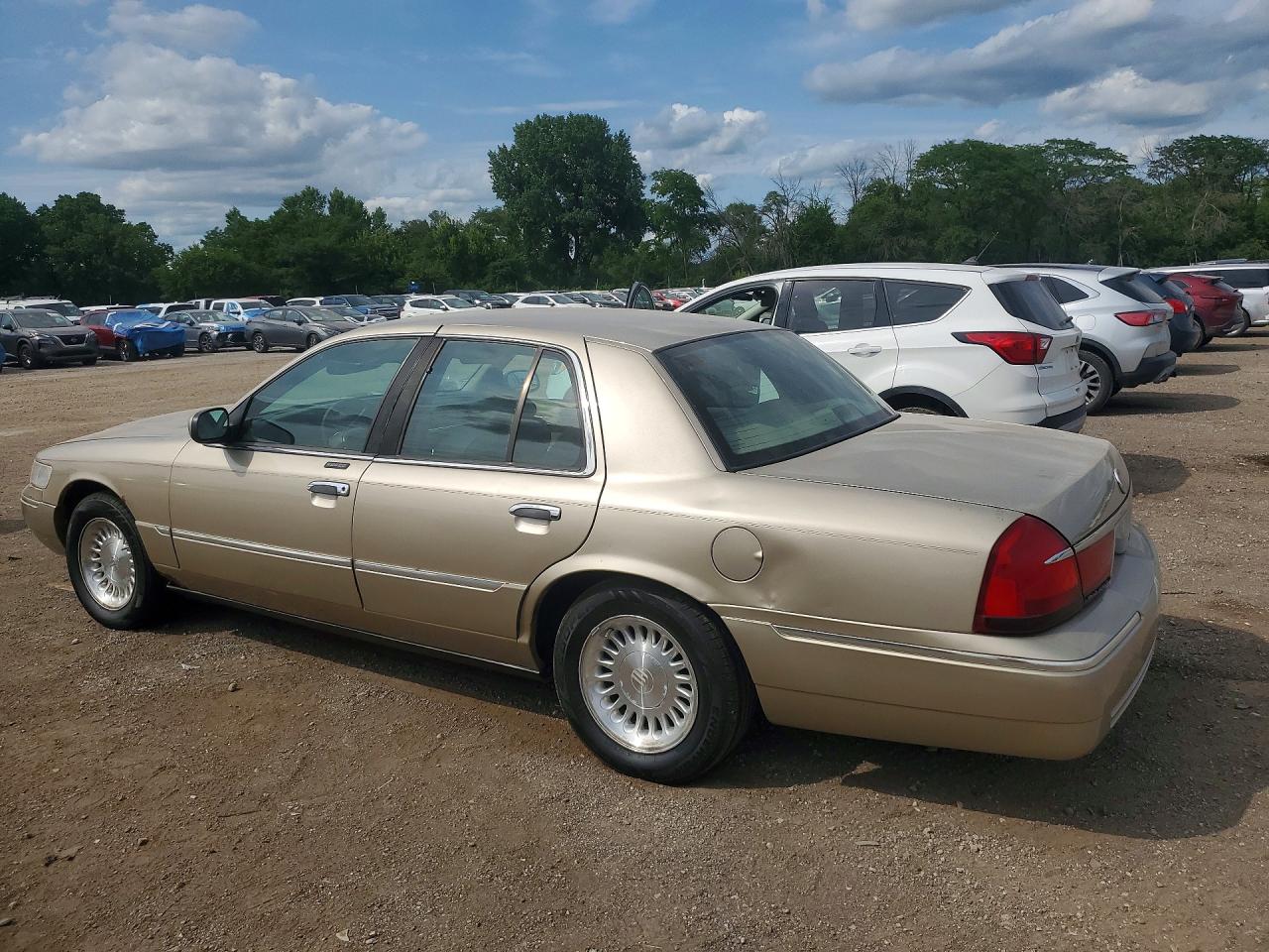 1999 Mercury Grand Marquis Ls Gold vin: 2MEFM75W6XX626988