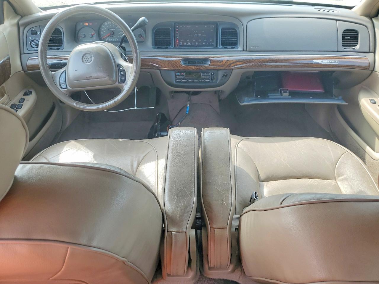 1999 Mercury Grand Marquis Ls Gold vin: 2MEFM75W6XX626988