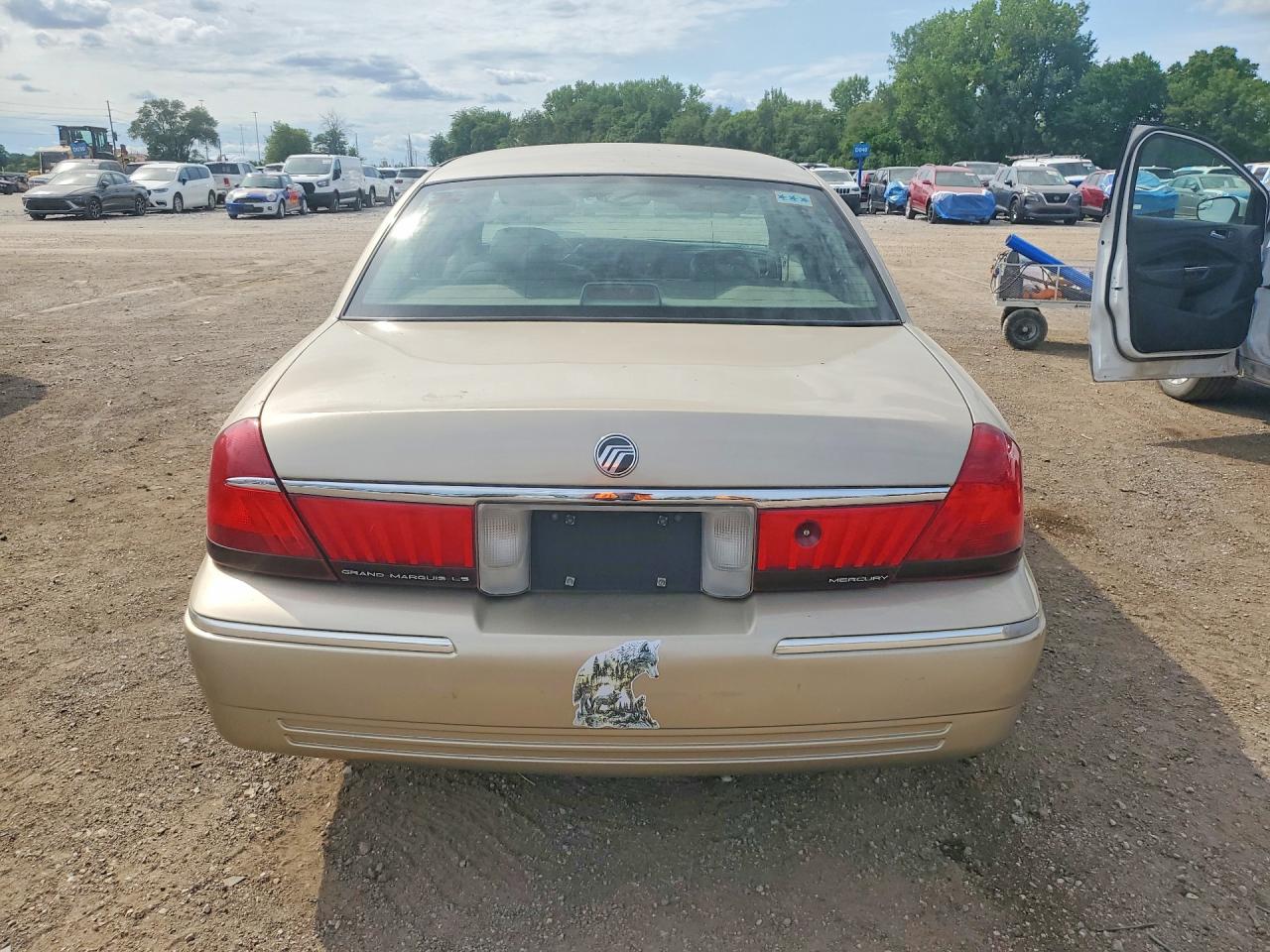1999 Mercury Grand Marquis Ls Gold vin: 2MEFM75W6XX626988