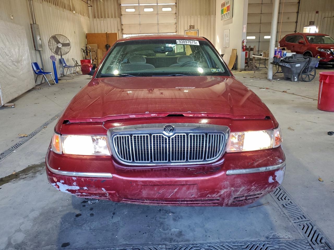 2000 Mercury Grand Marquis Ls Maroon vin: 2MEFM75W6YX740197