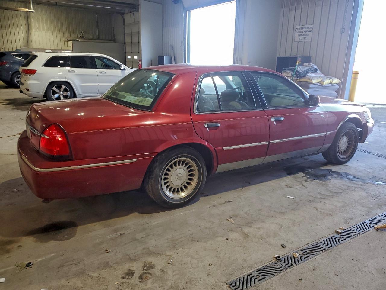 2000 Mercury Grand Marquis Ls Maroon vin: 2MEFM75W6YX740197