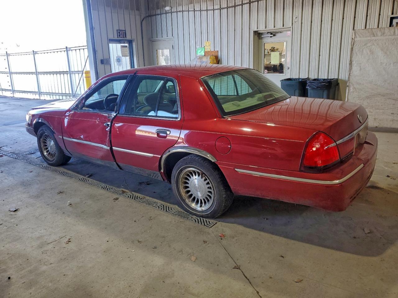 2000 Mercury Grand Marquis Ls Maroon vin: 2MEFM75W6YX740197