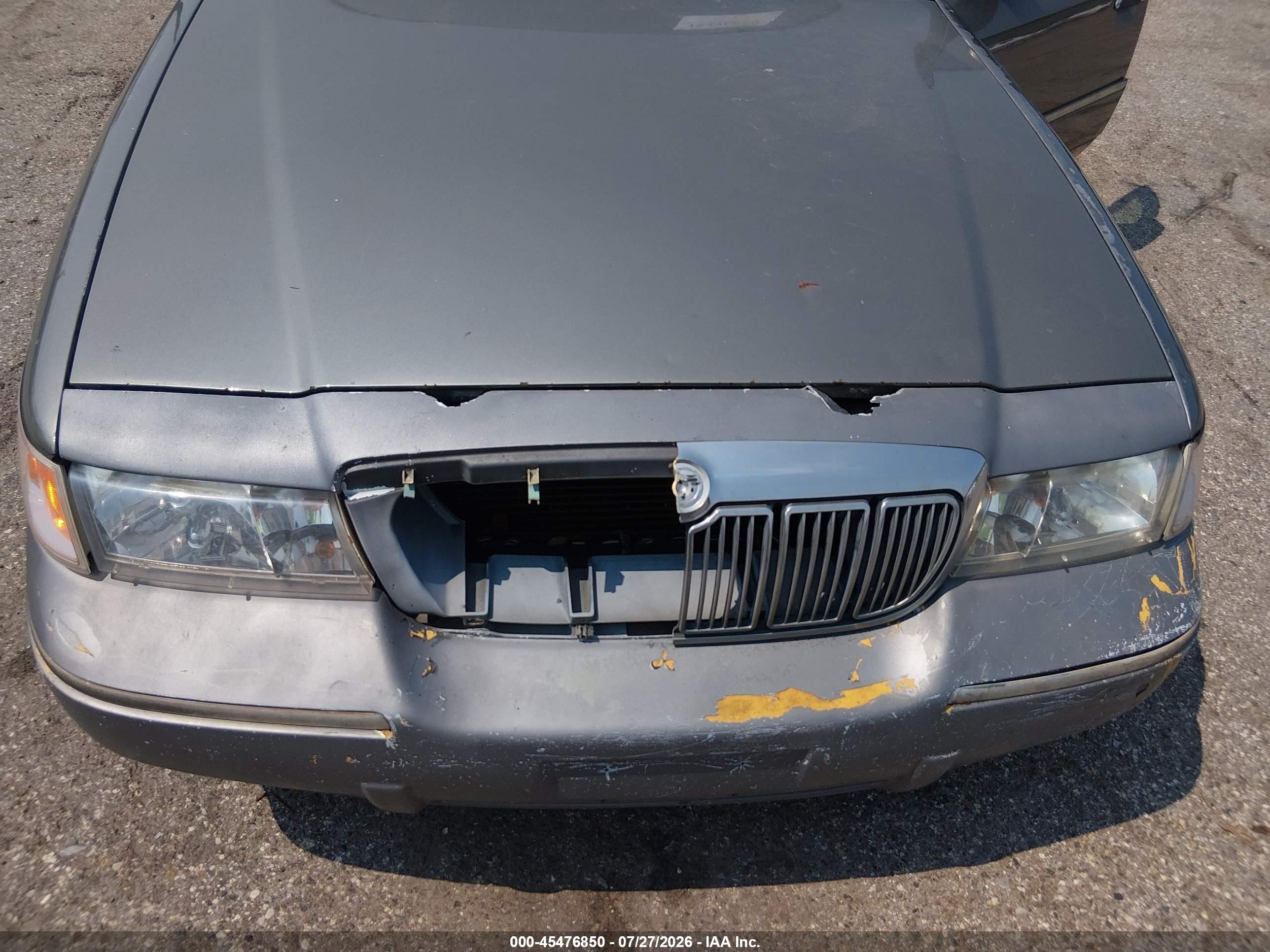 2001 Mercury Grand Marquis Ls Gray vin: 2MEFM75W71X646819