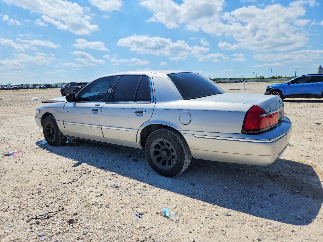 2001 Mercury Grand Marquis Ls Silver vin: 2MEFM75W71X655956
