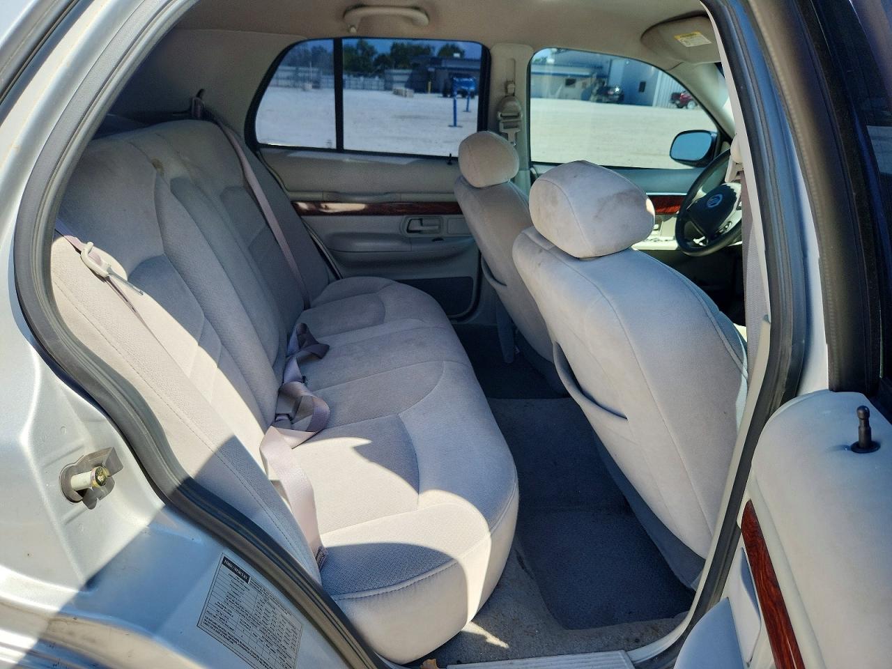 2001 Mercury Grand Marquis Ls Silver vin: 2MEFM75W71X655956