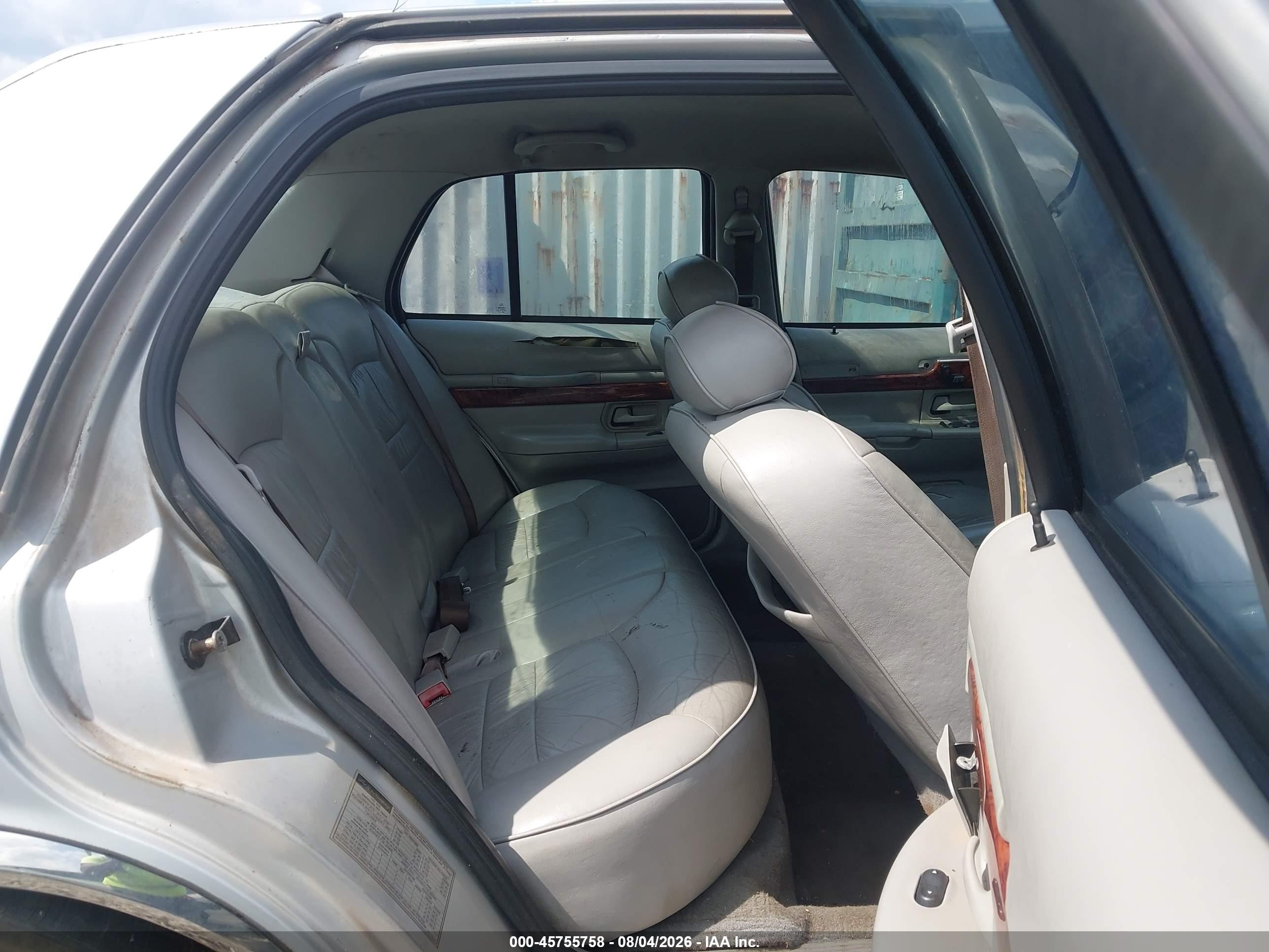 2002 Mercury Grand Marquis Ls Gray vin: 2MEFM75W72X617368
