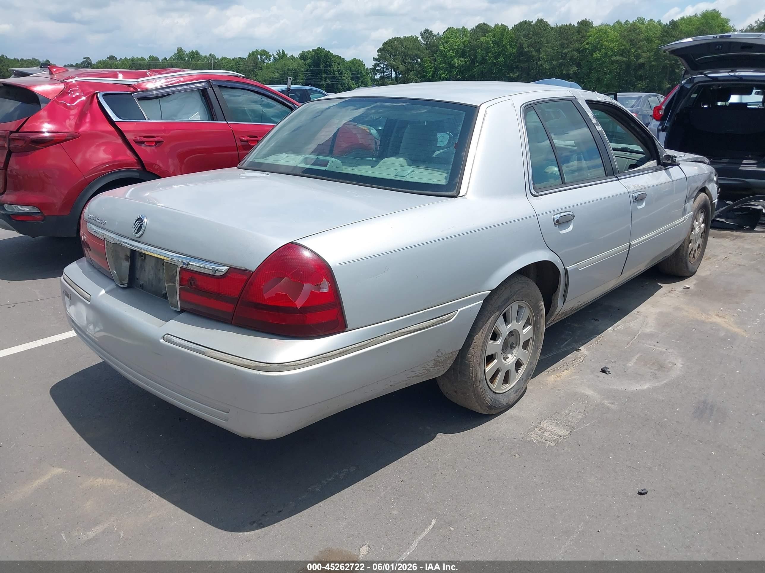 2003 Mercury Grand Marquis Ls Серебряный vin: 2MEFM75W73X661789