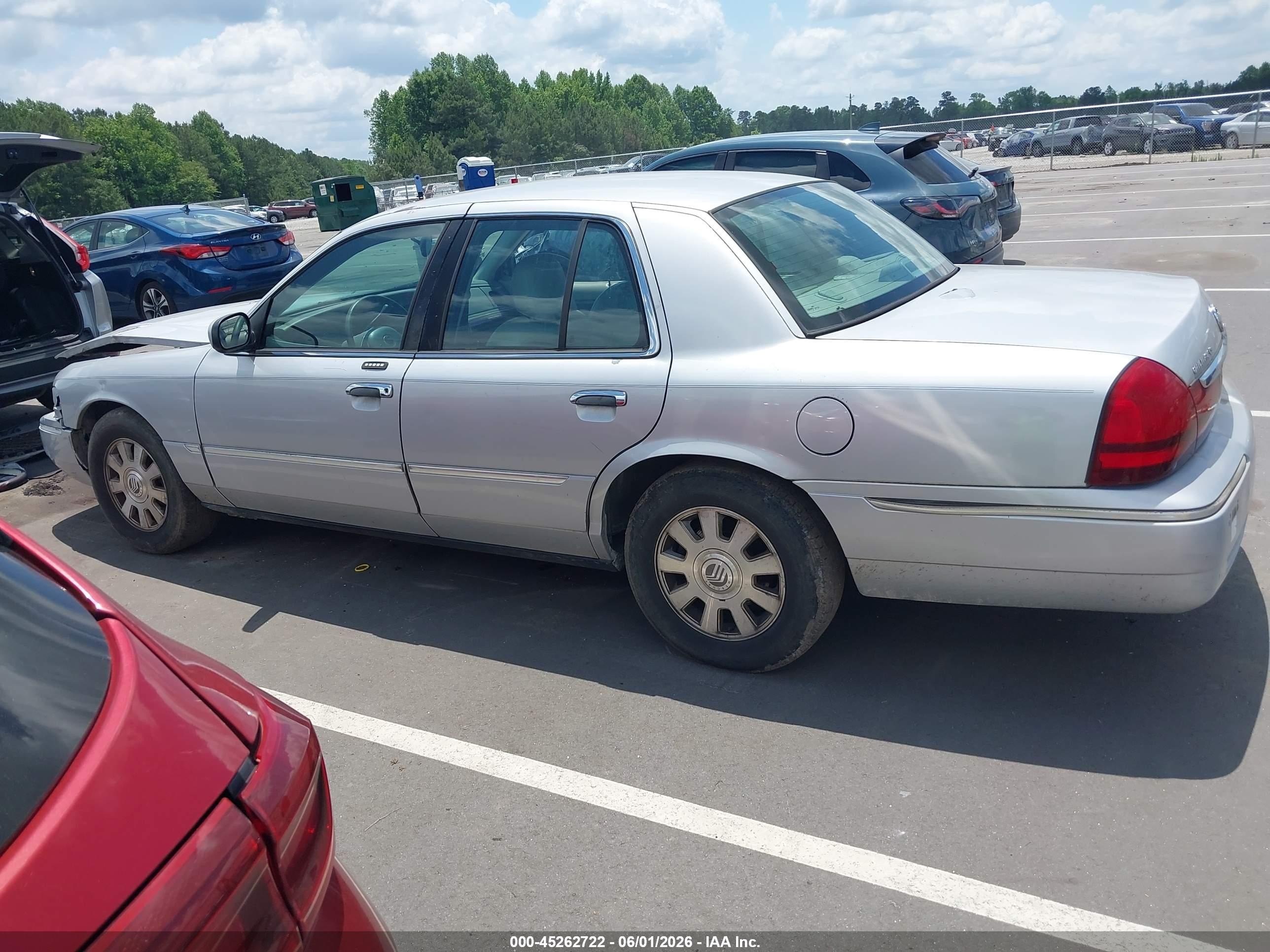 2003 Mercury Grand Marquis Ls Серебряный vin: 2MEFM75W73X661789