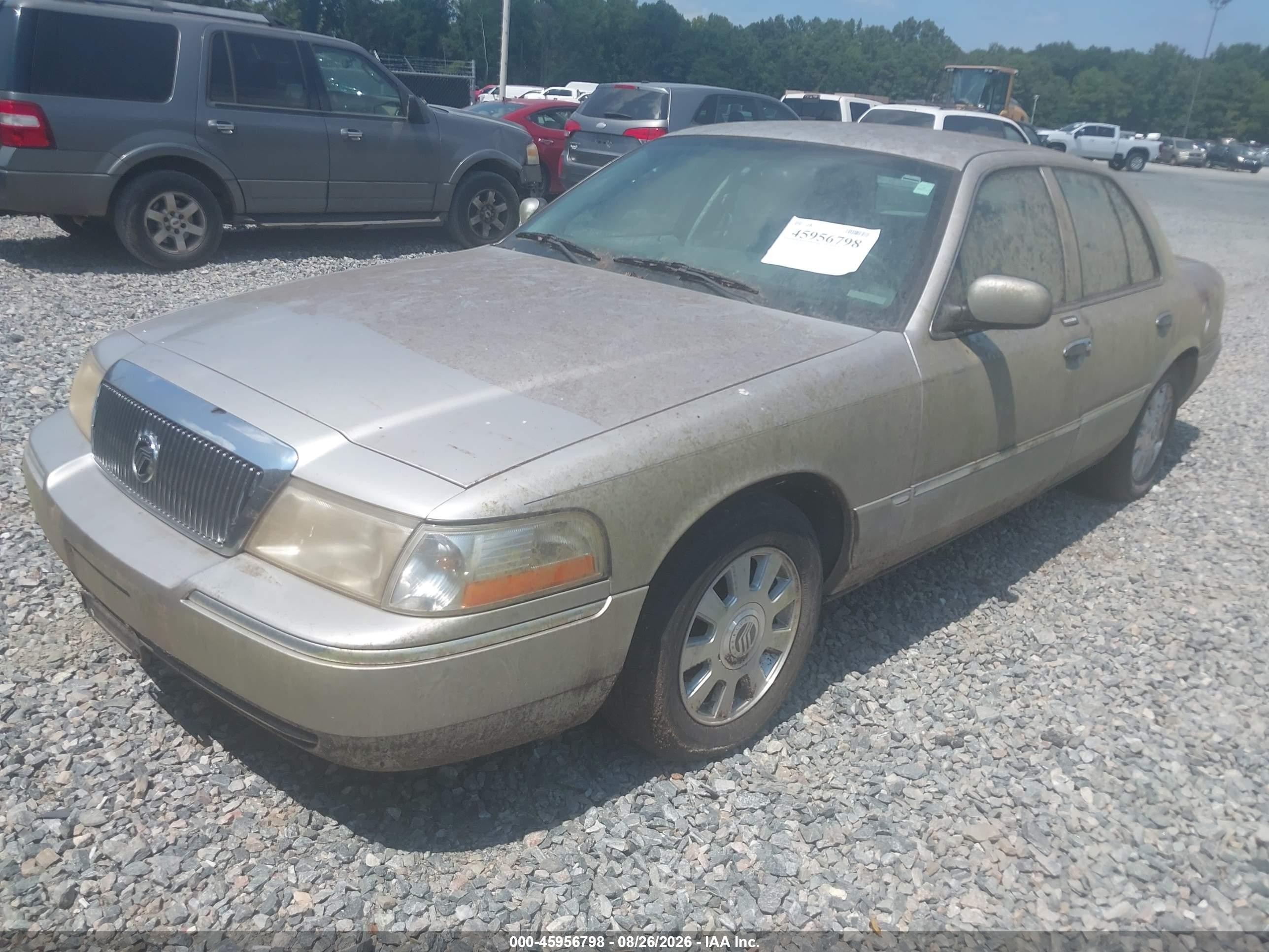 2003 Mercury Grand Marquis Ls Silver vin: 2MEFM75W73X711137