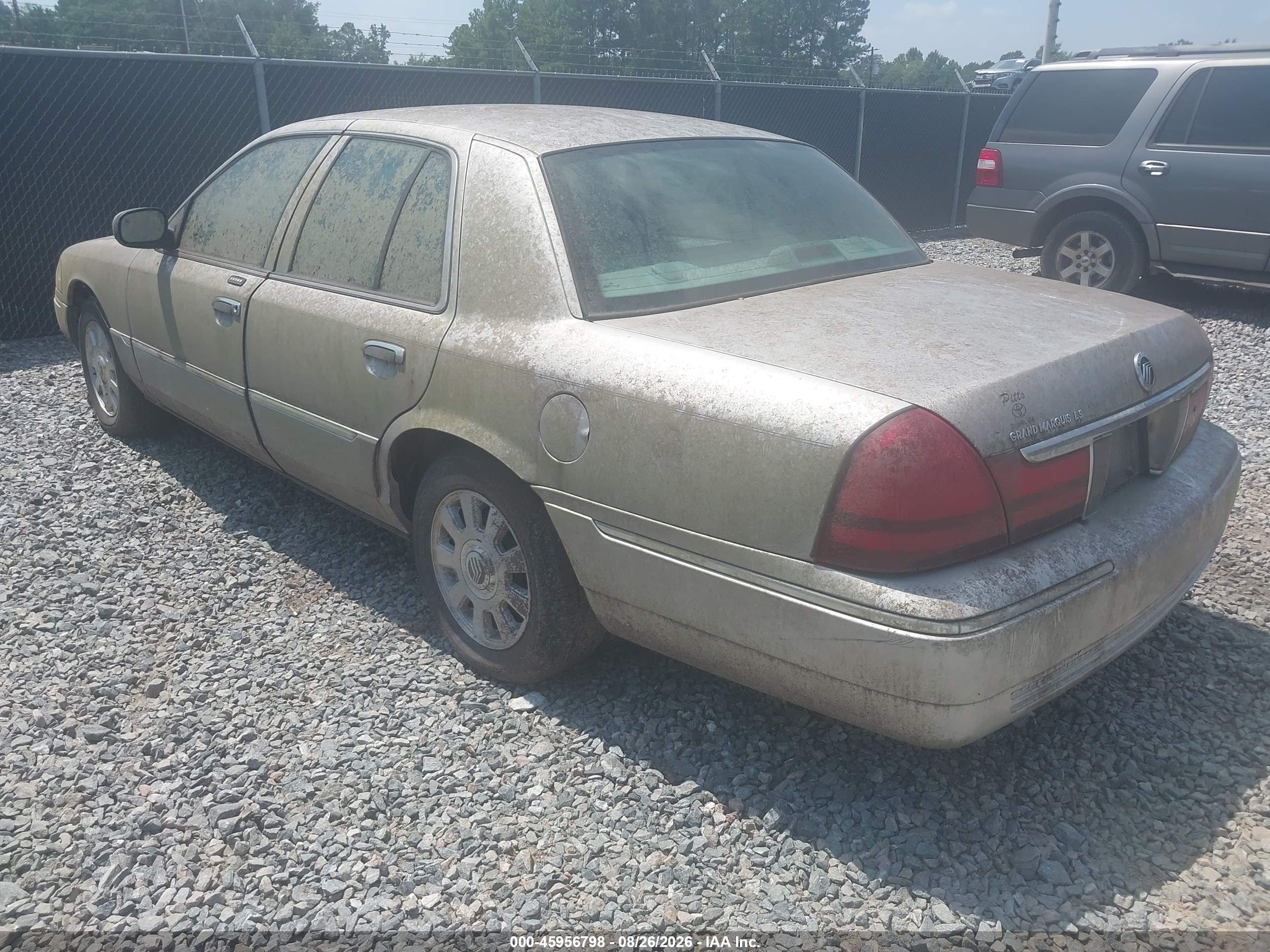 2003 Mercury Grand Marquis Ls Silver vin: 2MEFM75W73X711137