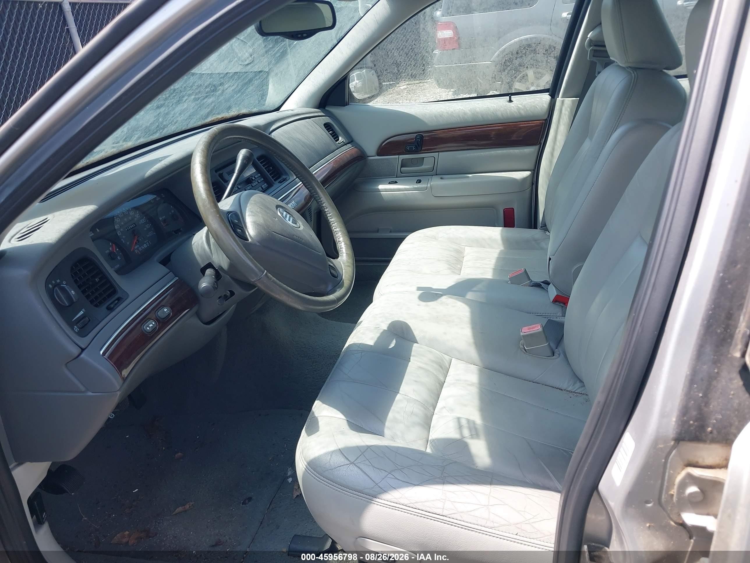 2003 Mercury Grand Marquis Ls Silver vin: 2MEFM75W73X711137