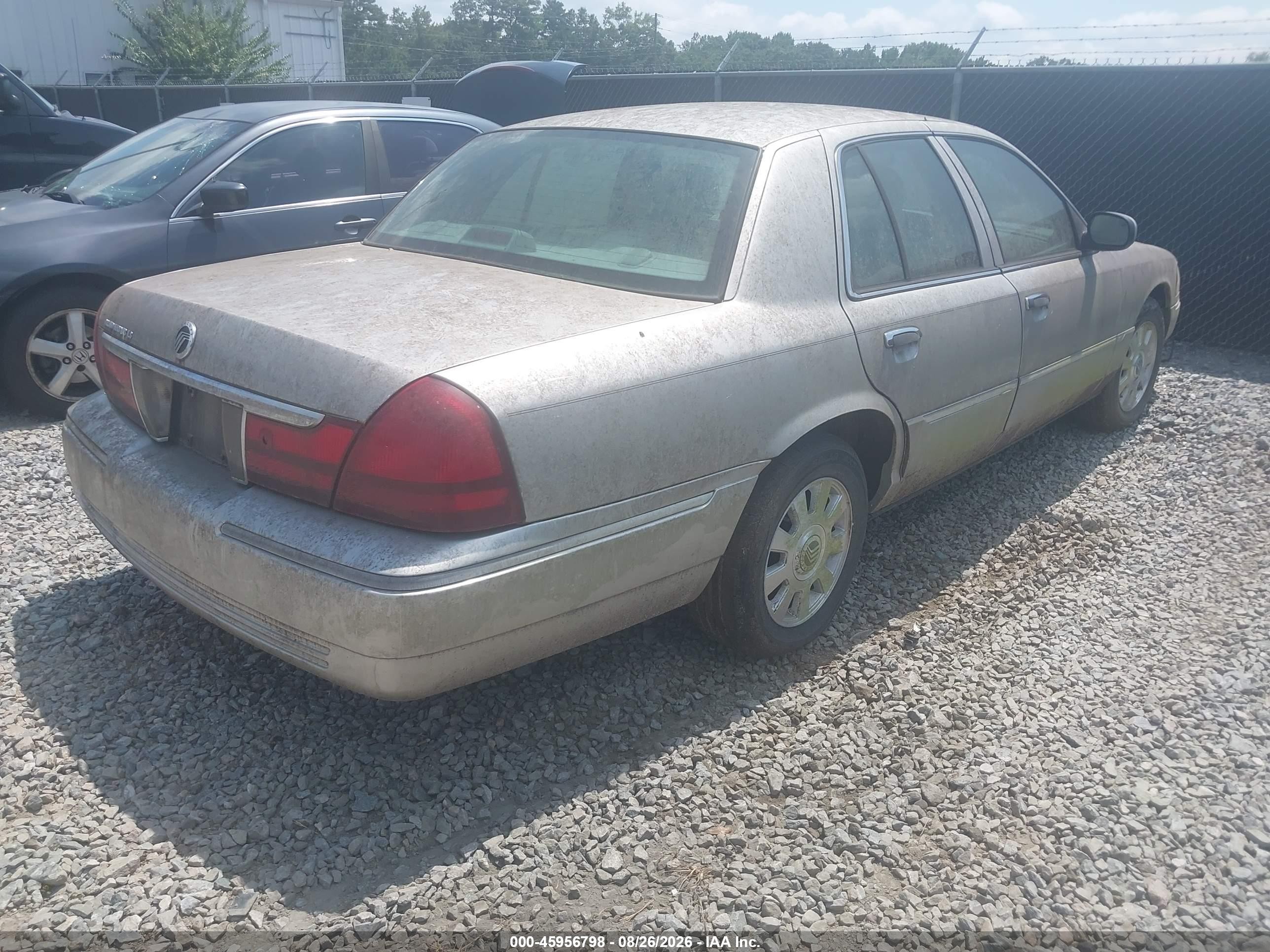 2003 Mercury Grand Marquis Ls Silver vin: 2MEFM75W73X711137