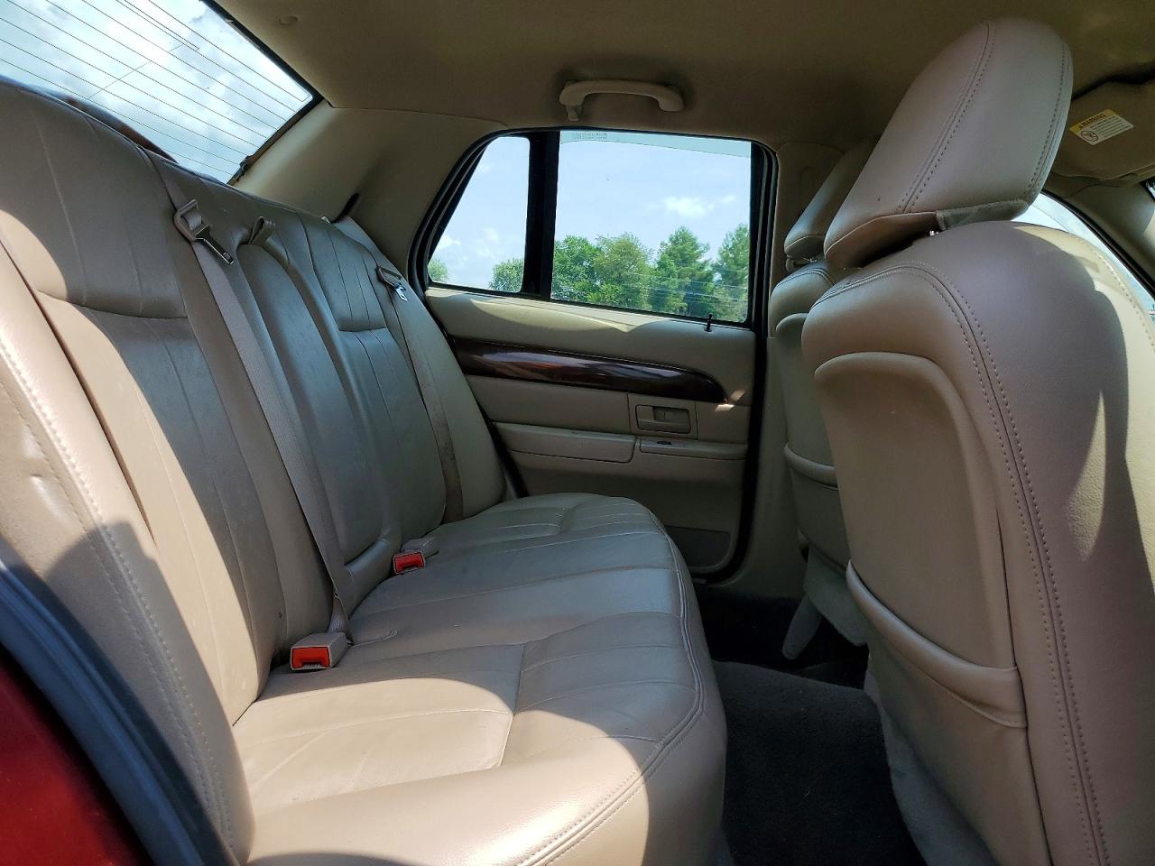 2004 Mercury Grand Marquis Ls Maroon vin: 2MEFM75W74X622010