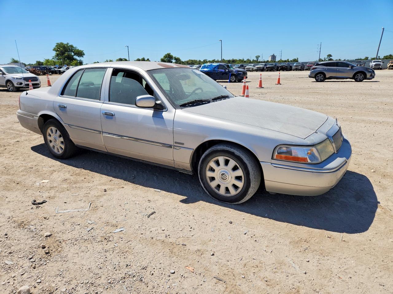 2005 Mercury Grand Marquis Ls Silver vin: 2MEFM75W75X607802