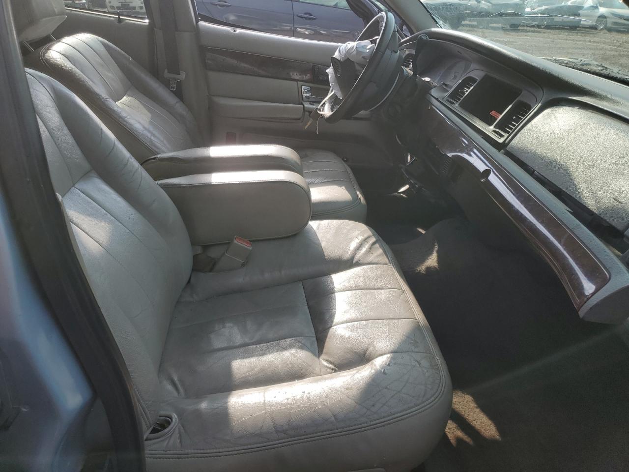 2005 Mercury Grand Marquis Ls Blue vin: 2MEFM75W75X616368