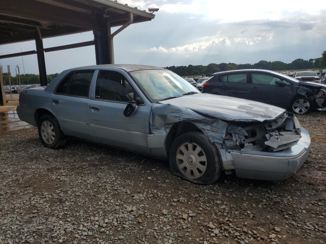 2005 Mercury Grand Marquis Ls Blue vin: 2MEFM75W75X616368