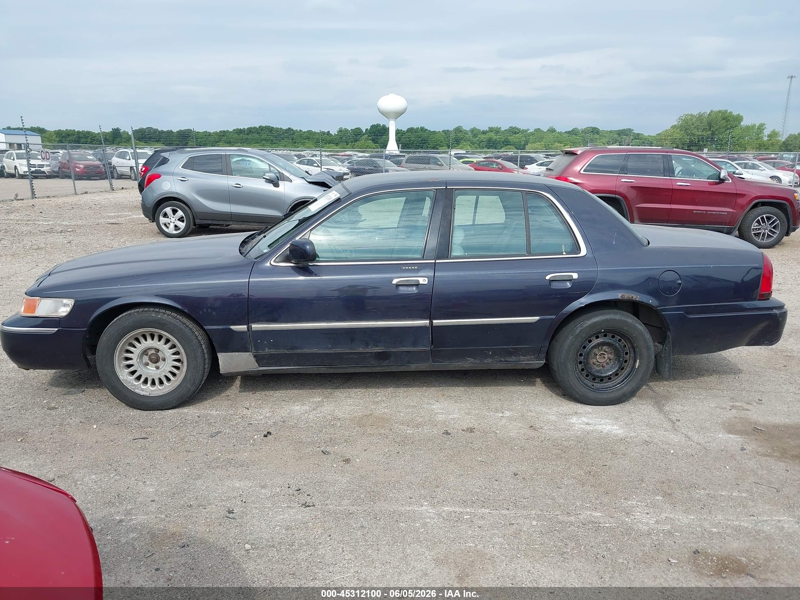 1999 Mercury Grand Marquis Ls Dark Blue vin: 2MEFM75W7XX659739
