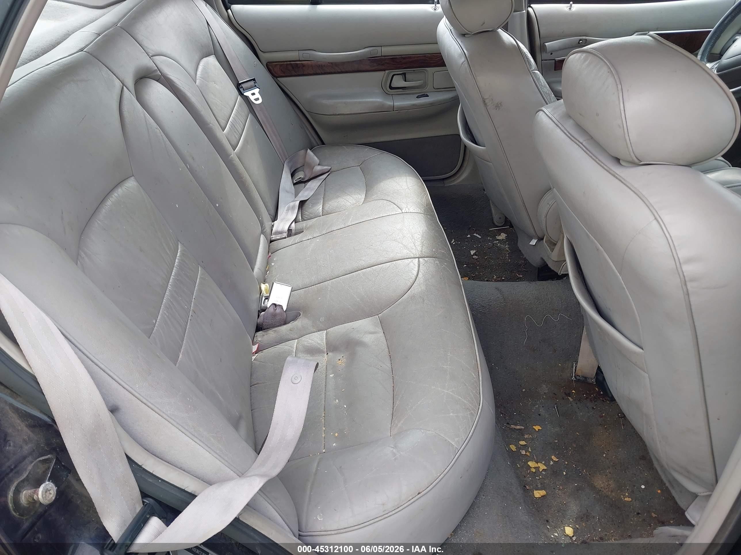 1999 Mercury Grand Marquis Ls Dark Blue vin: 2MEFM75W7XX659739