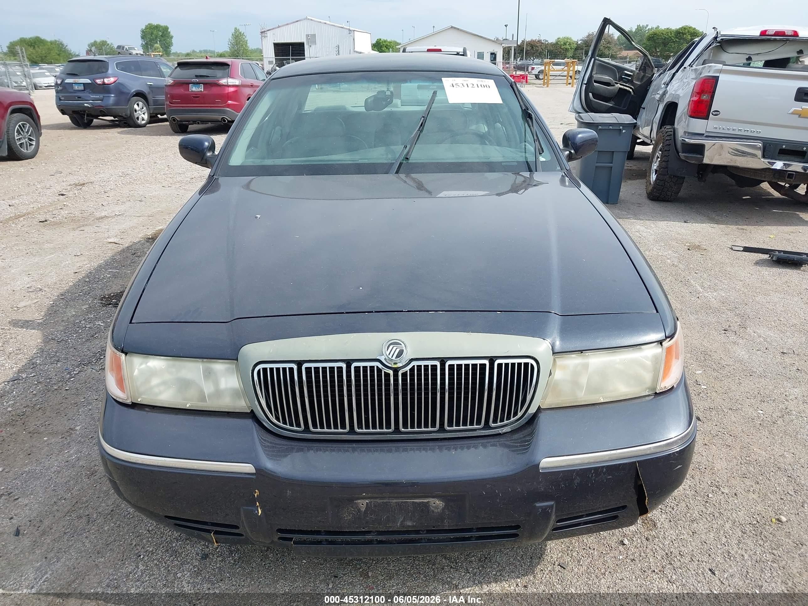 1999 Mercury Grand Marquis Ls Dark Blue vin: 2MEFM75W7XX659739