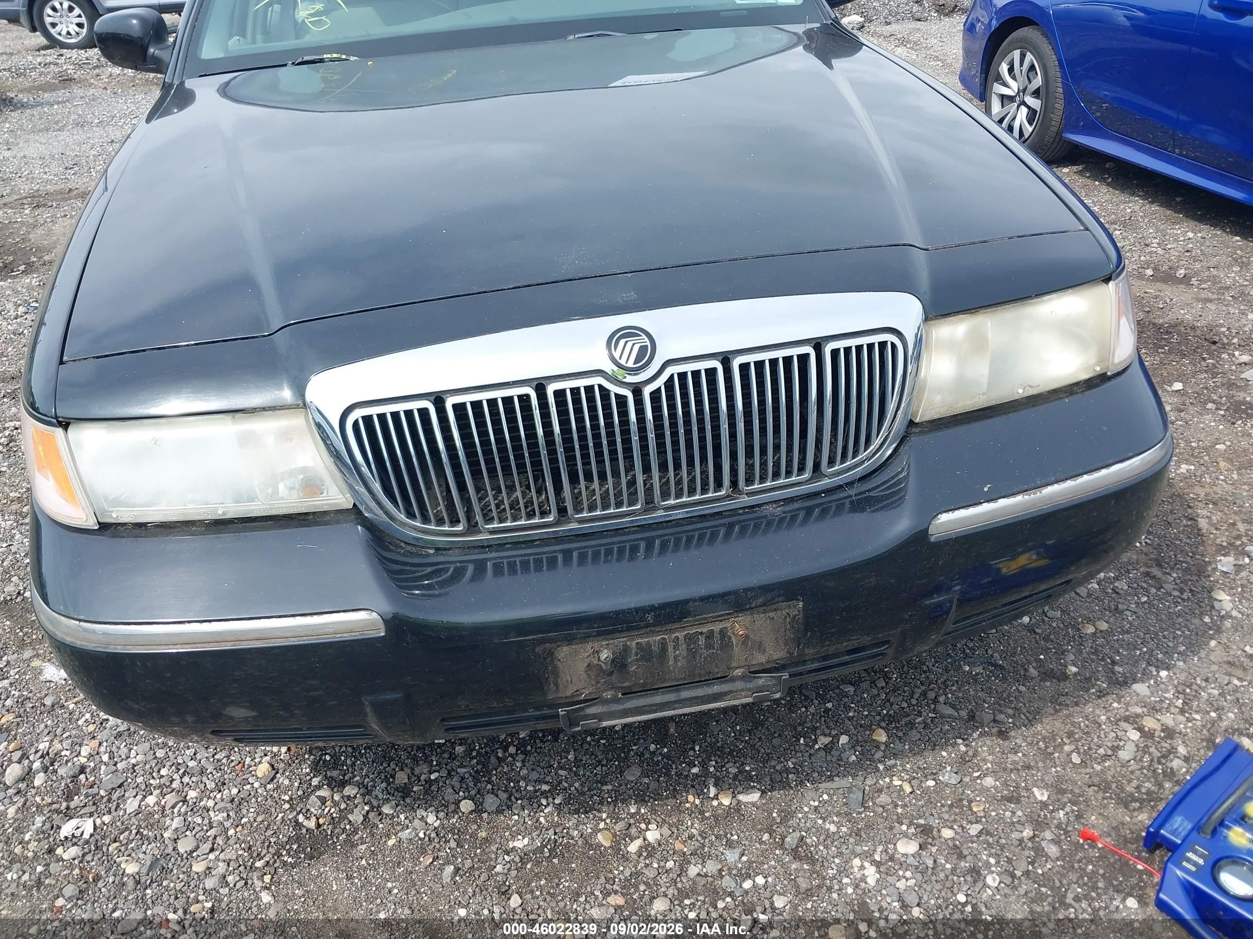 1999 Mercury Grand Marquis Ls Черный vin: 2MEFM75W7XX675603