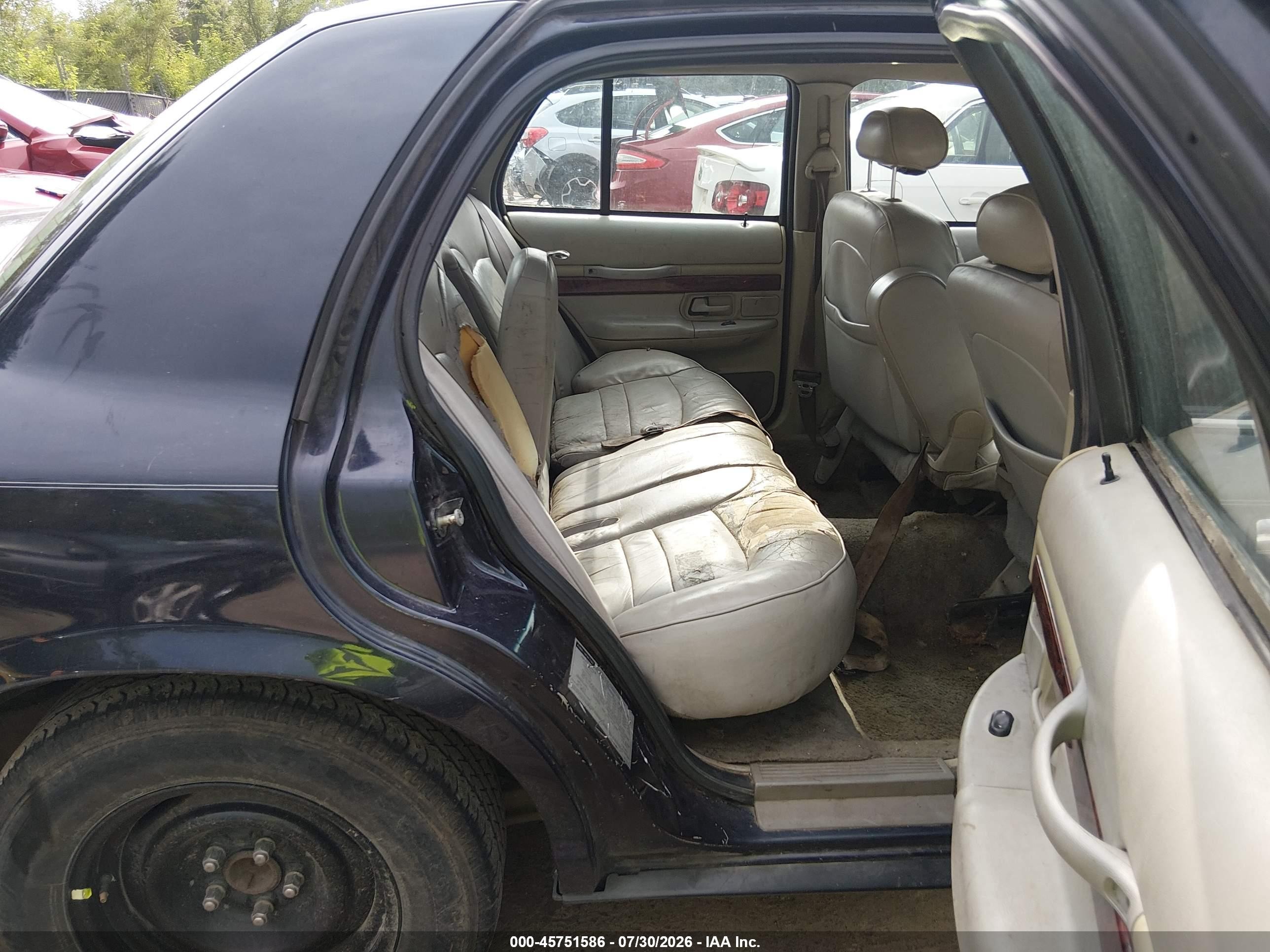2000 Mercury Grand Marquis Ls Dark Blue vin: 2MEFM75W7YX729127