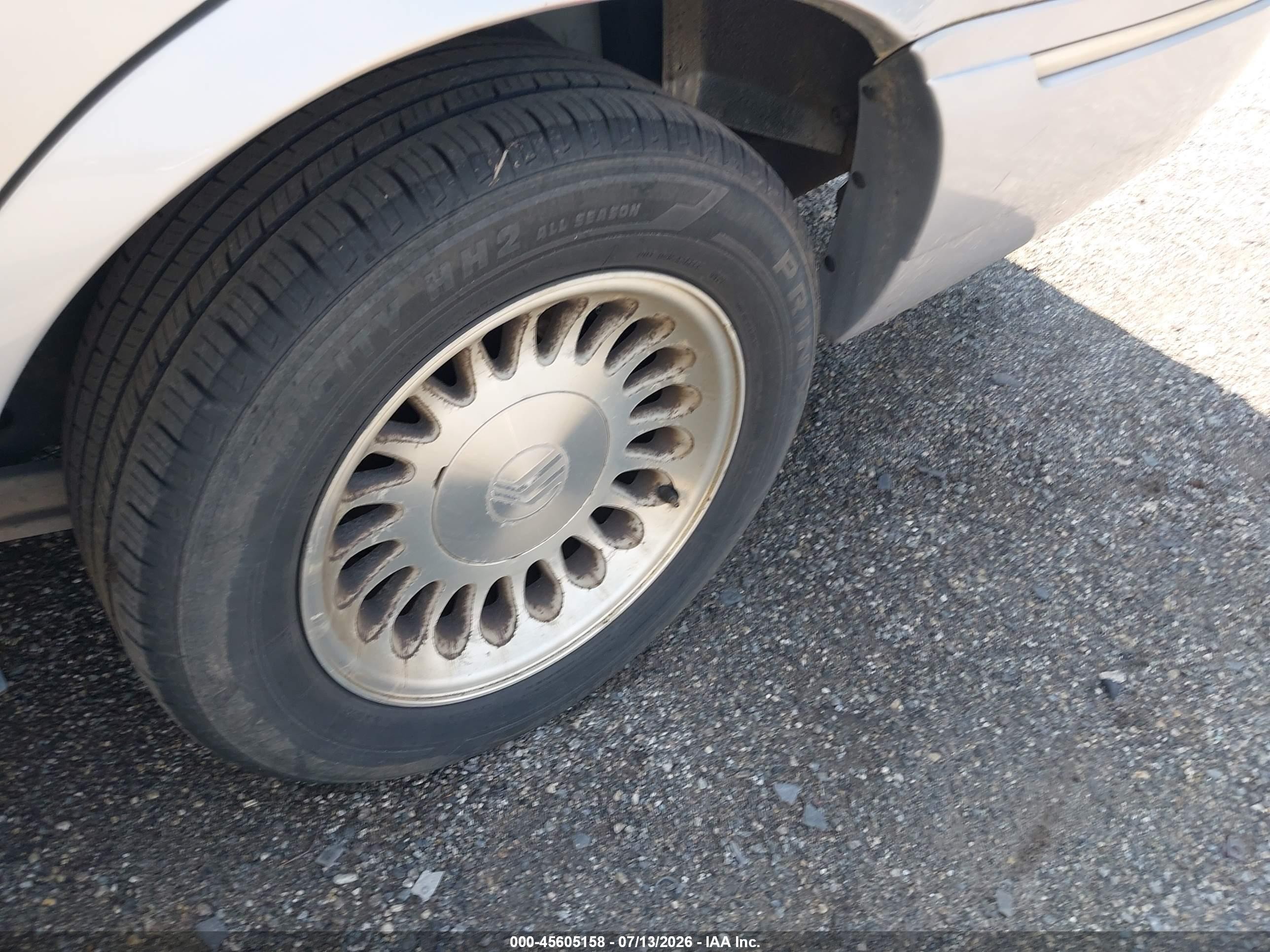 2001 Mercury Grand Marquis Ls Серебряный vin: 2MEFM75W81X604272
