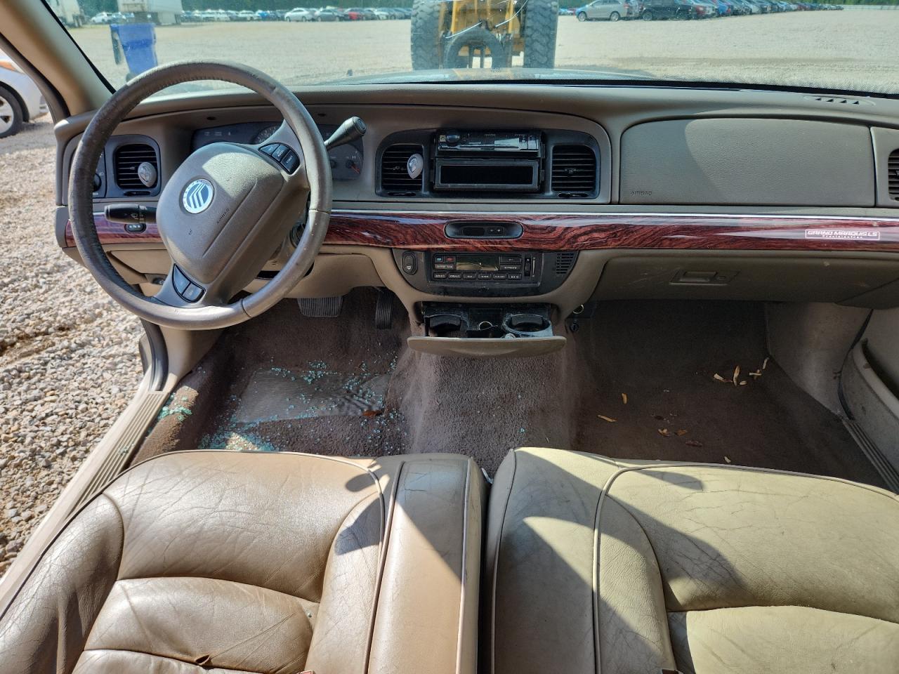 2001 Mercury Grand Marquis Ls Tan vin: 2MEFM75W81X626692