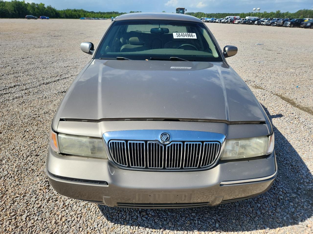 2001 Mercury Grand Marquis Ls Tan vin: 2MEFM75W81X642830