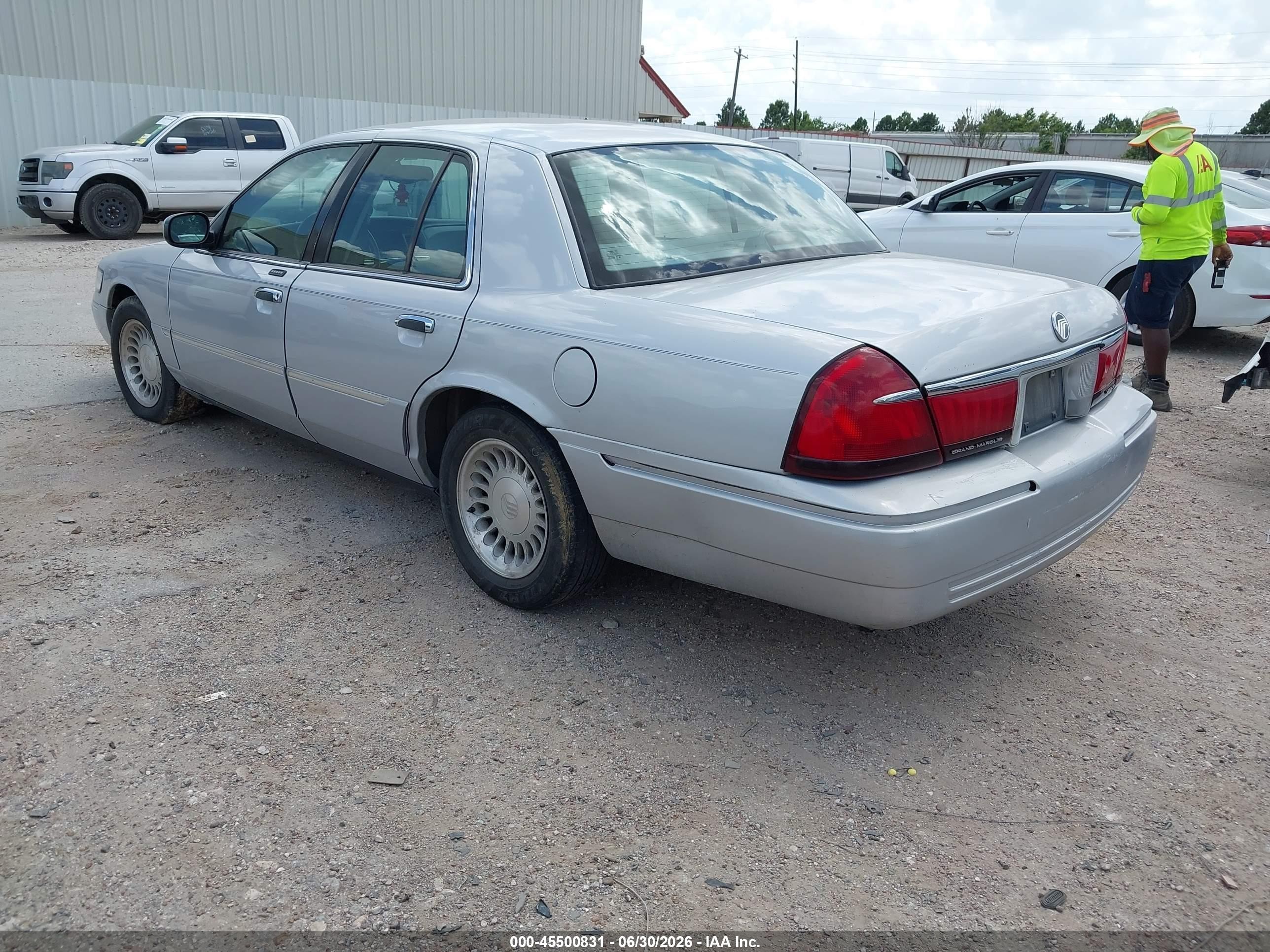2001 Mercury Grand Marquis Ls Серебряный vin: 2MEFM75W81X658610