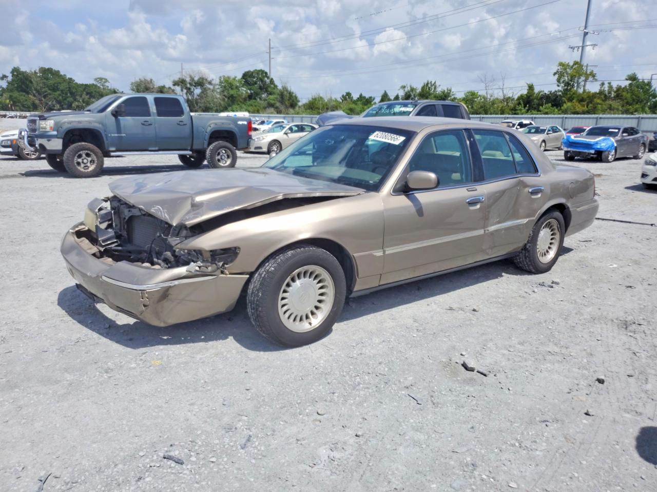2001 Mercury Grand Marquis Ls Gold vin: 2MEFM75W81X665881