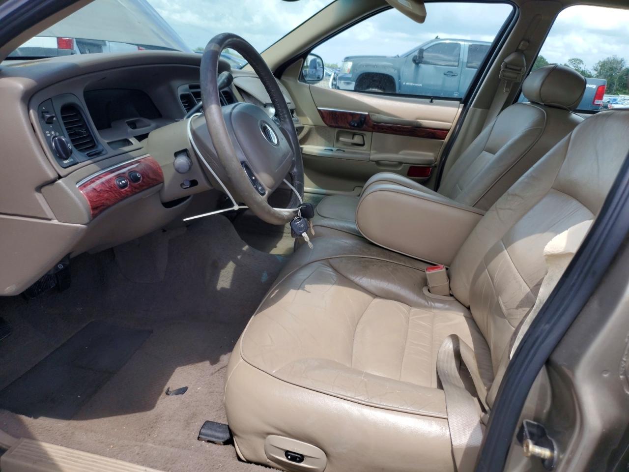 2001 Mercury Grand Marquis Ls Gold vin: 2MEFM75W81X665881