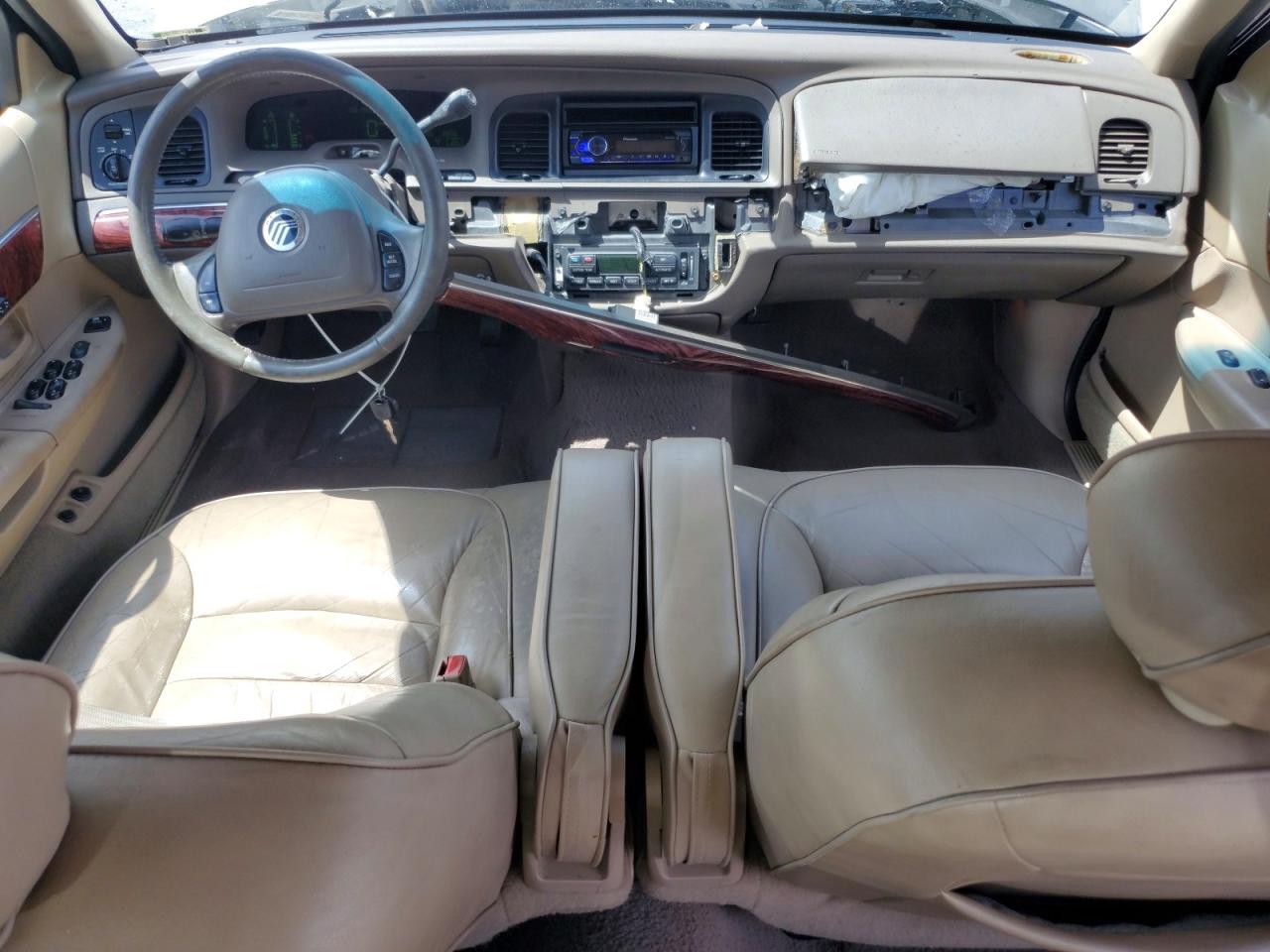 2001 Mercury Grand Marquis Ls Gold vin: 2MEFM75W81X665881