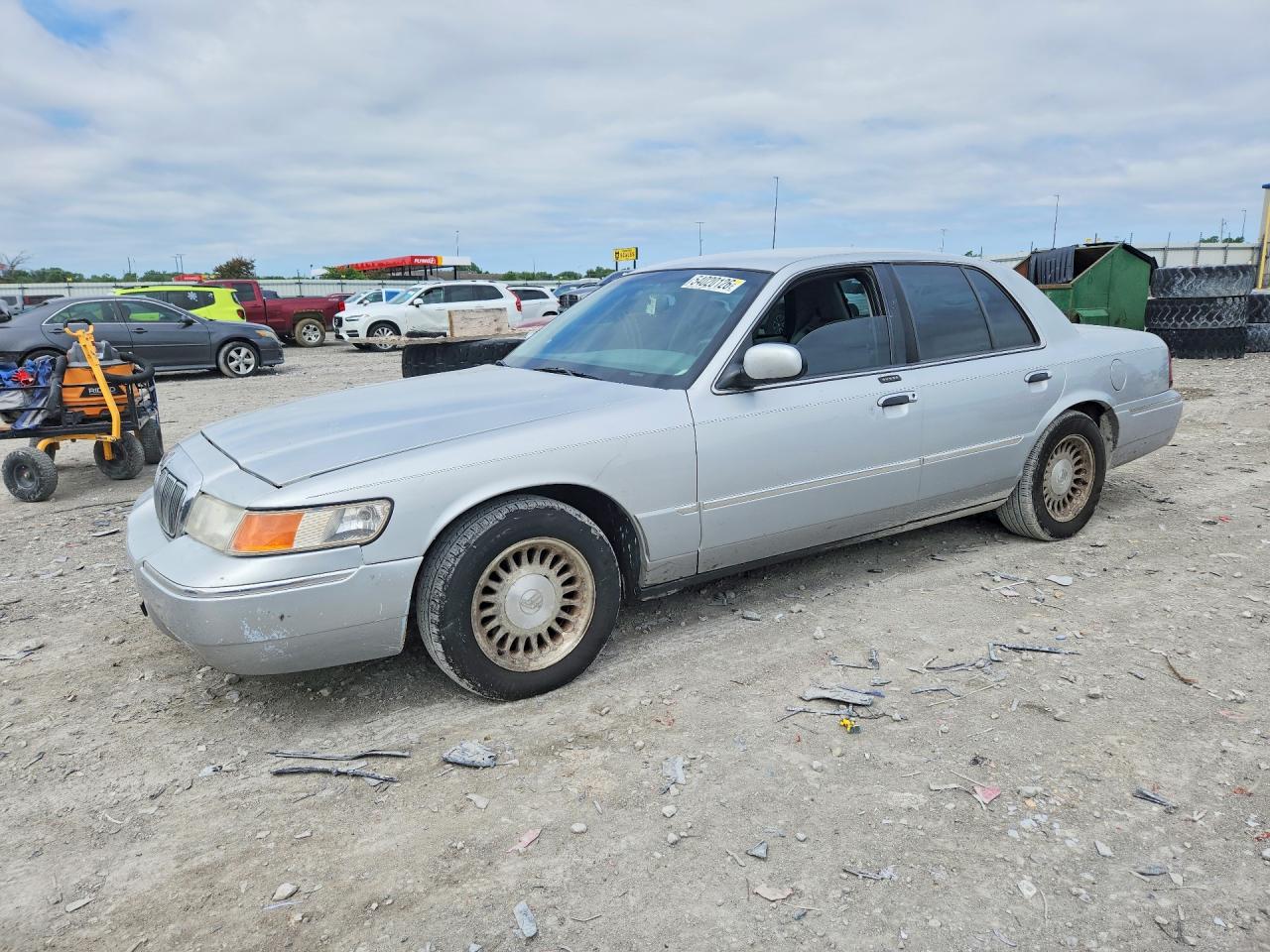 2002 Mercury Grand Marquis Ls Silver vin: 2MEFM75W82X615337